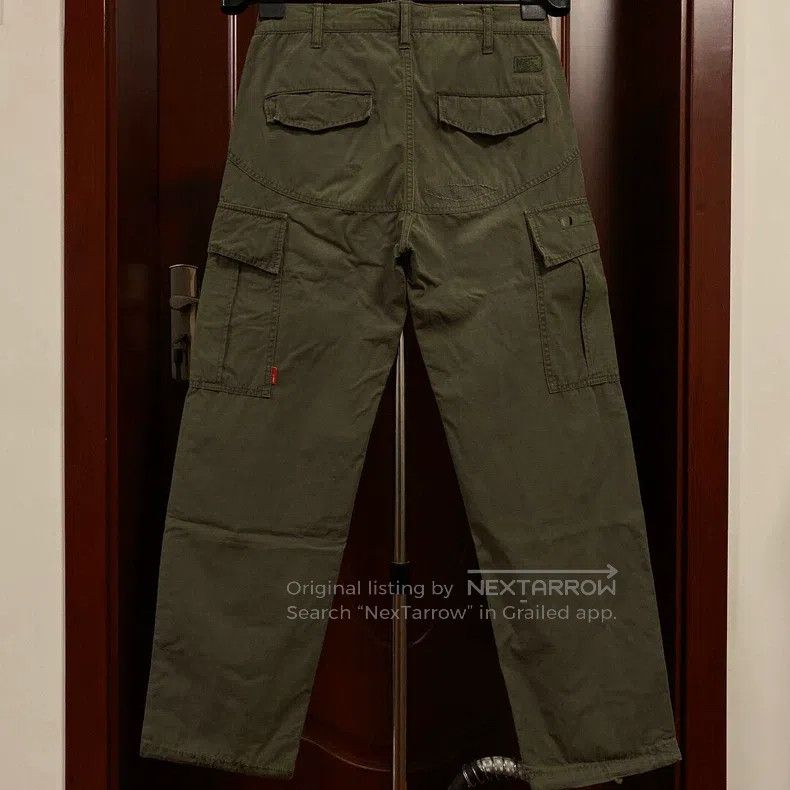 Wtaps Wtaps Wash and age distressed patchwork military pants Size US 39 - 2 Thumbnail