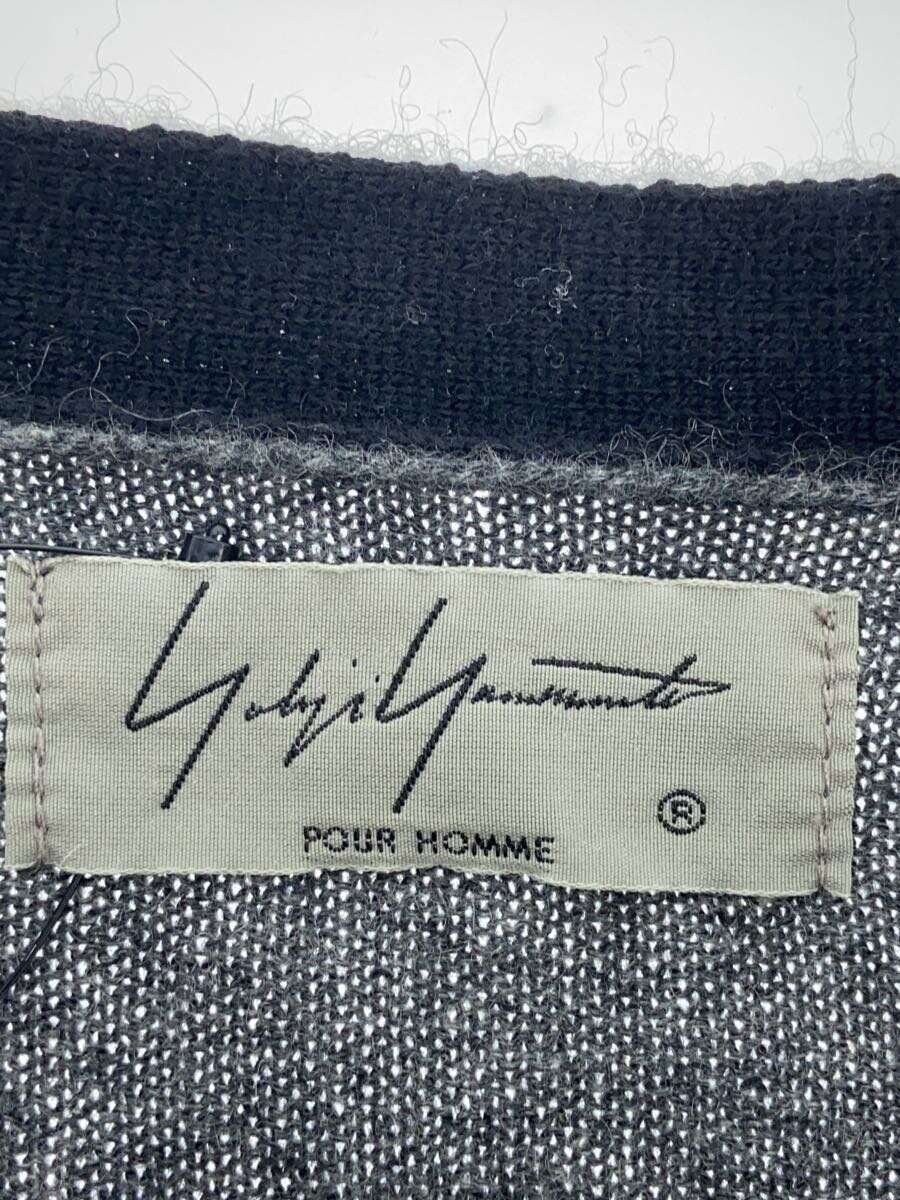 Yohji Yamamoto yohji yamamoto POUR HOMME Cashmere/BLK Cardigan Size US L / EU 52-54 / 3 - 5 Thumbnail
