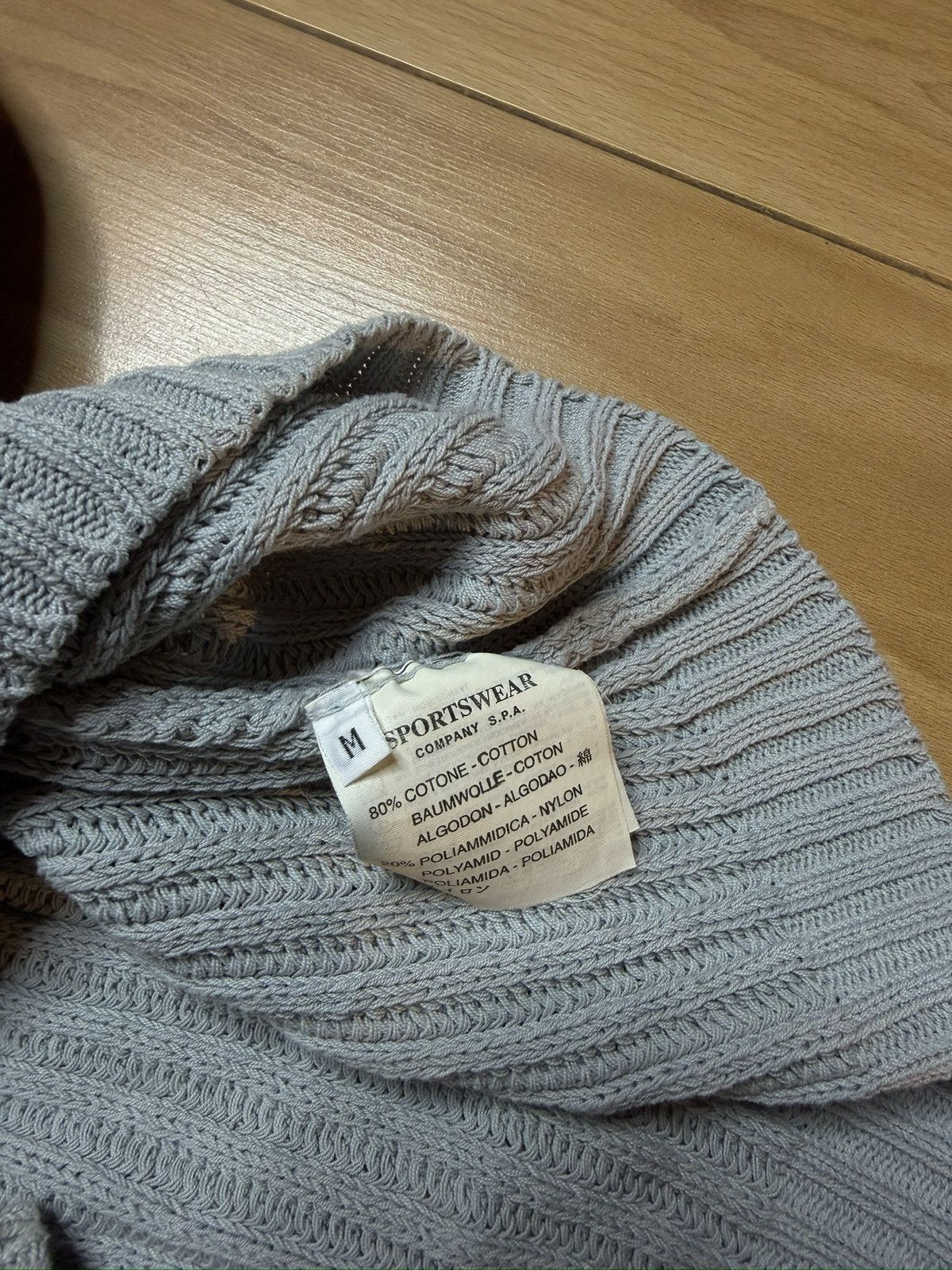 Stone Island Stone island cable knit sweater Size US M / EU 48-50 / 2 - 8 Thumbnail