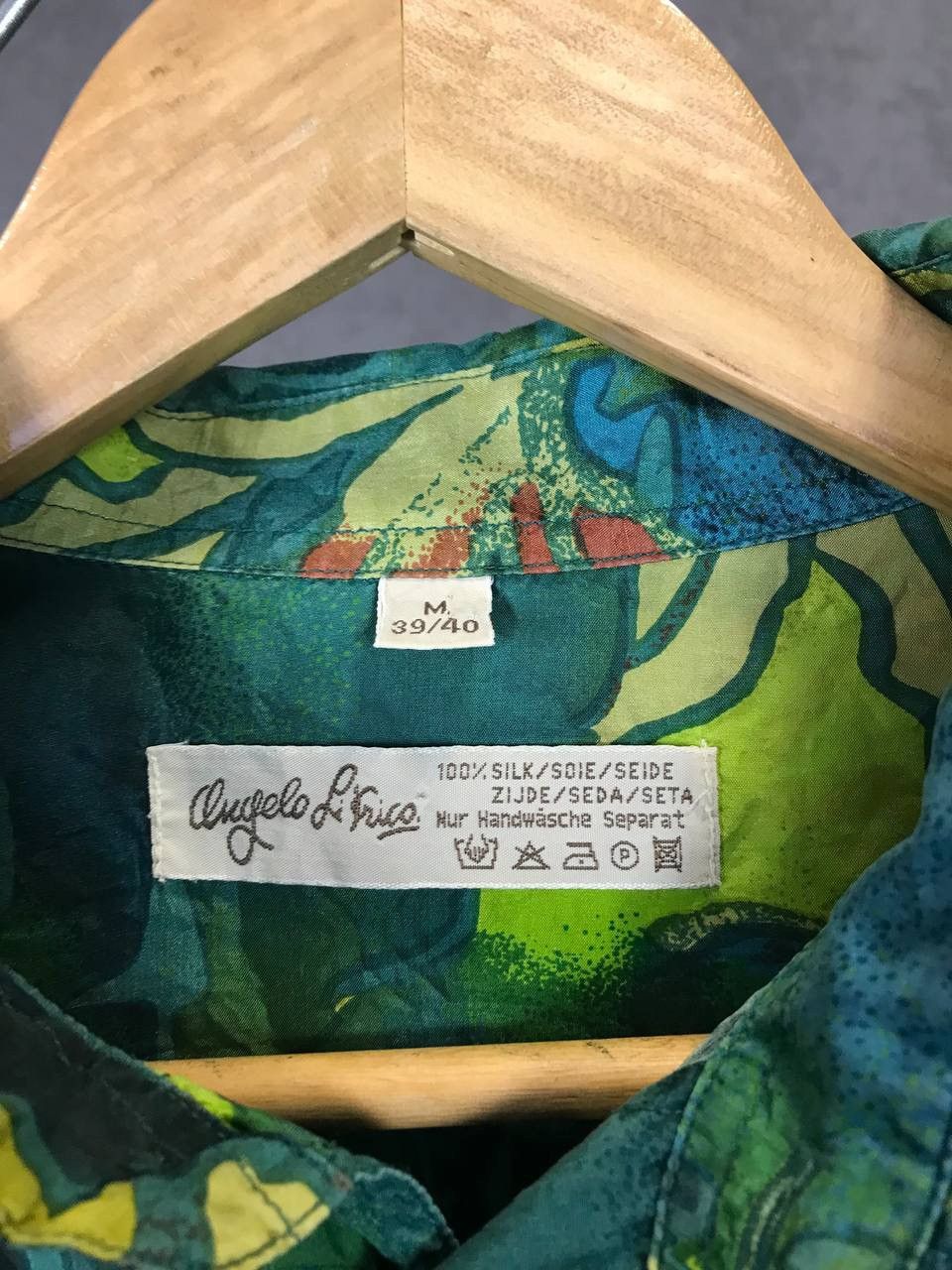 Vintage Crazy Hawaiian vintage silk shirt Size US XL / EU 56 / 4 - 4 Thumbnail