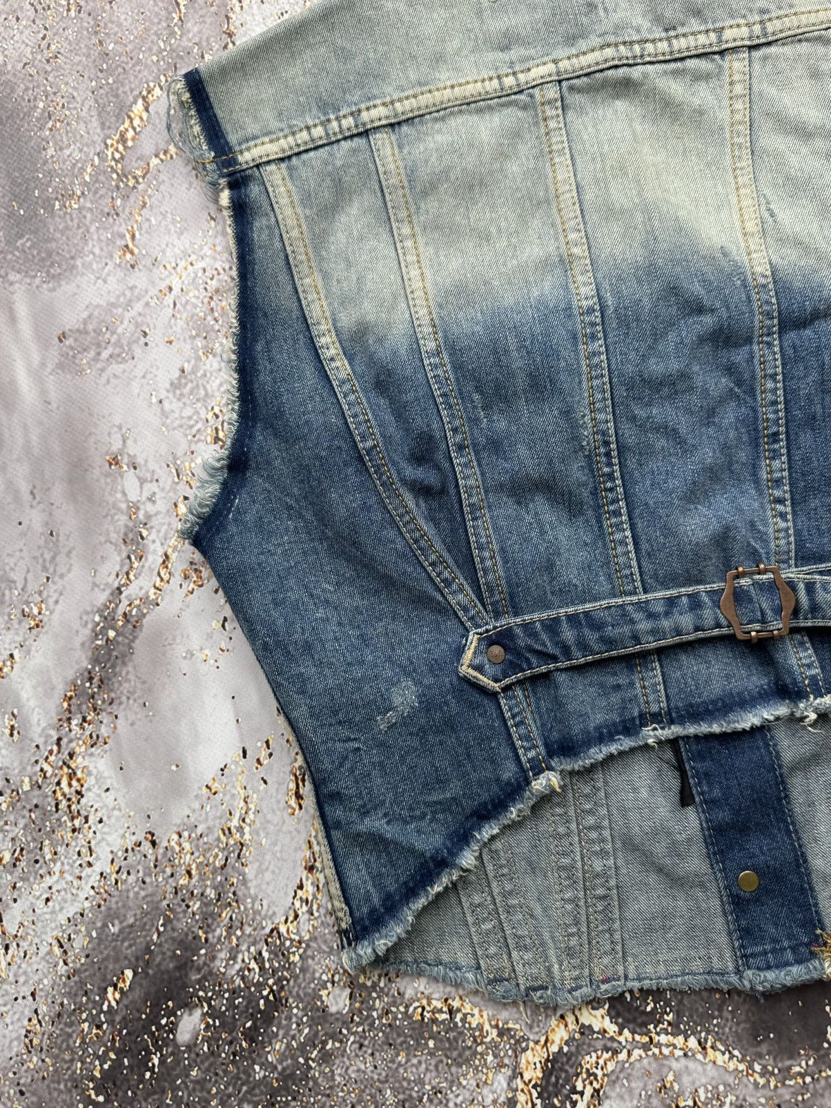Pepe Jeans Pepe Jeans Vintage Amazing Denim Vest Size S / US 4 / IT 40 - 7 Thumbnail