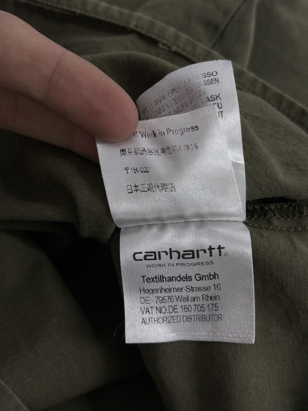 Carhartt Vintage Carhartt WIP Green S/S Master Shirt Size US XL / EU 56 / 4 - 13 Thumbnail