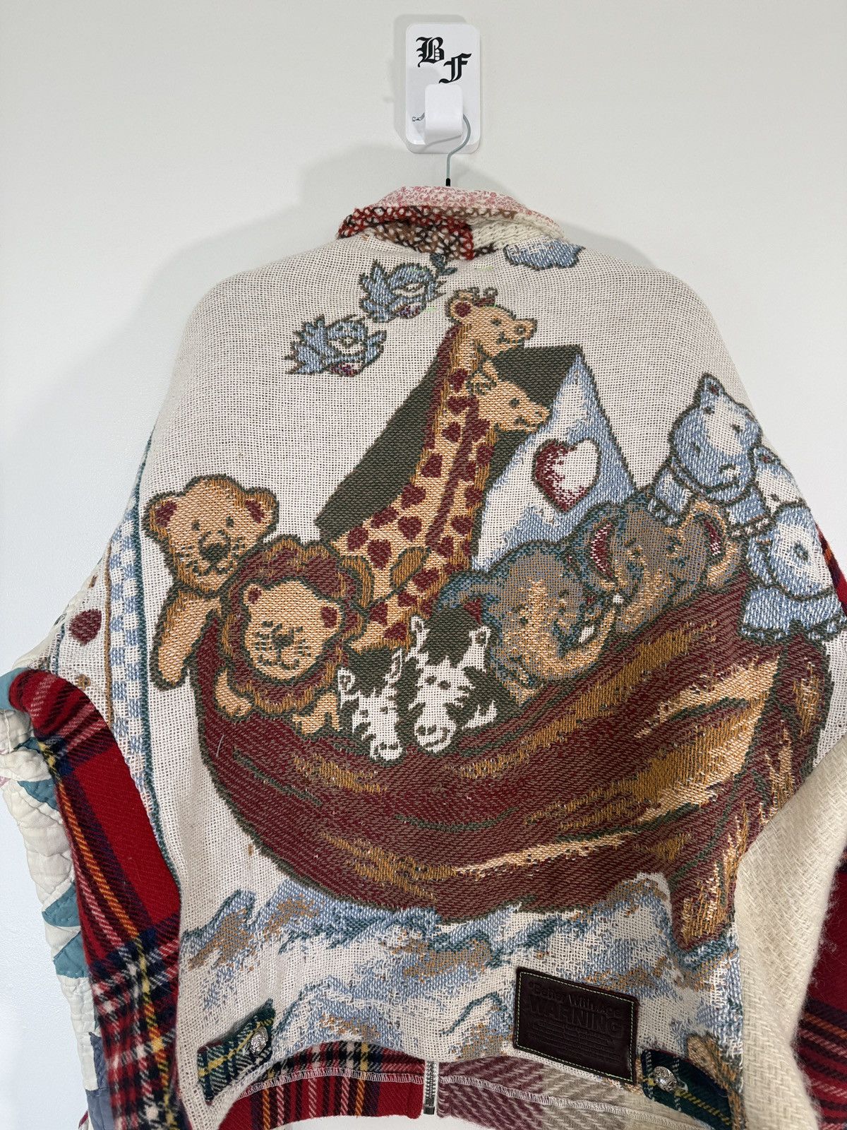 Better With Age Better With Age “Noah’s Ark” Patchwork Tapestry Jacket Size US L / EU 52-54 / 3 - 2 Thumbnail
