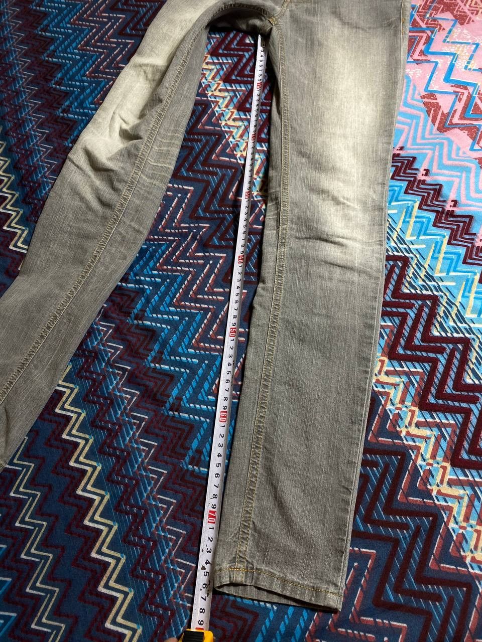 Calvin Klein × Vintage JAPANESE RETRO SELVAGE Skinny JEANS Size 25" / US 0 / IT 36 - 10 Thumbnail