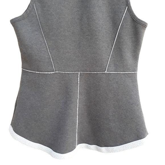 Athleta Athleta Vest Sz S Army Green Patchwork Sweatshirt Sherpa Ted Size S / US 4 / IT 40 - 12 Thumbnail