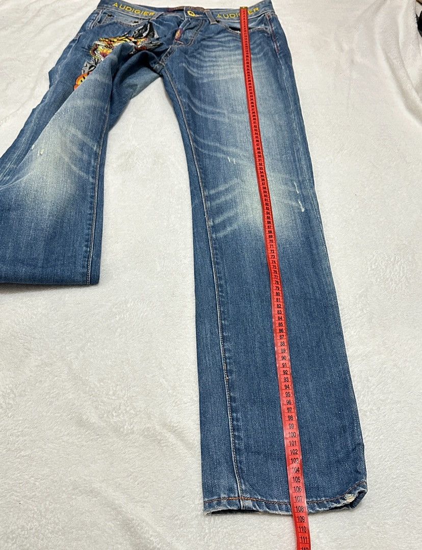 Christian Audigier Vintage christian audigier ed hardy embroidered jeans 30/34 Size US 30 / EU 46 - 13 Thumbnail