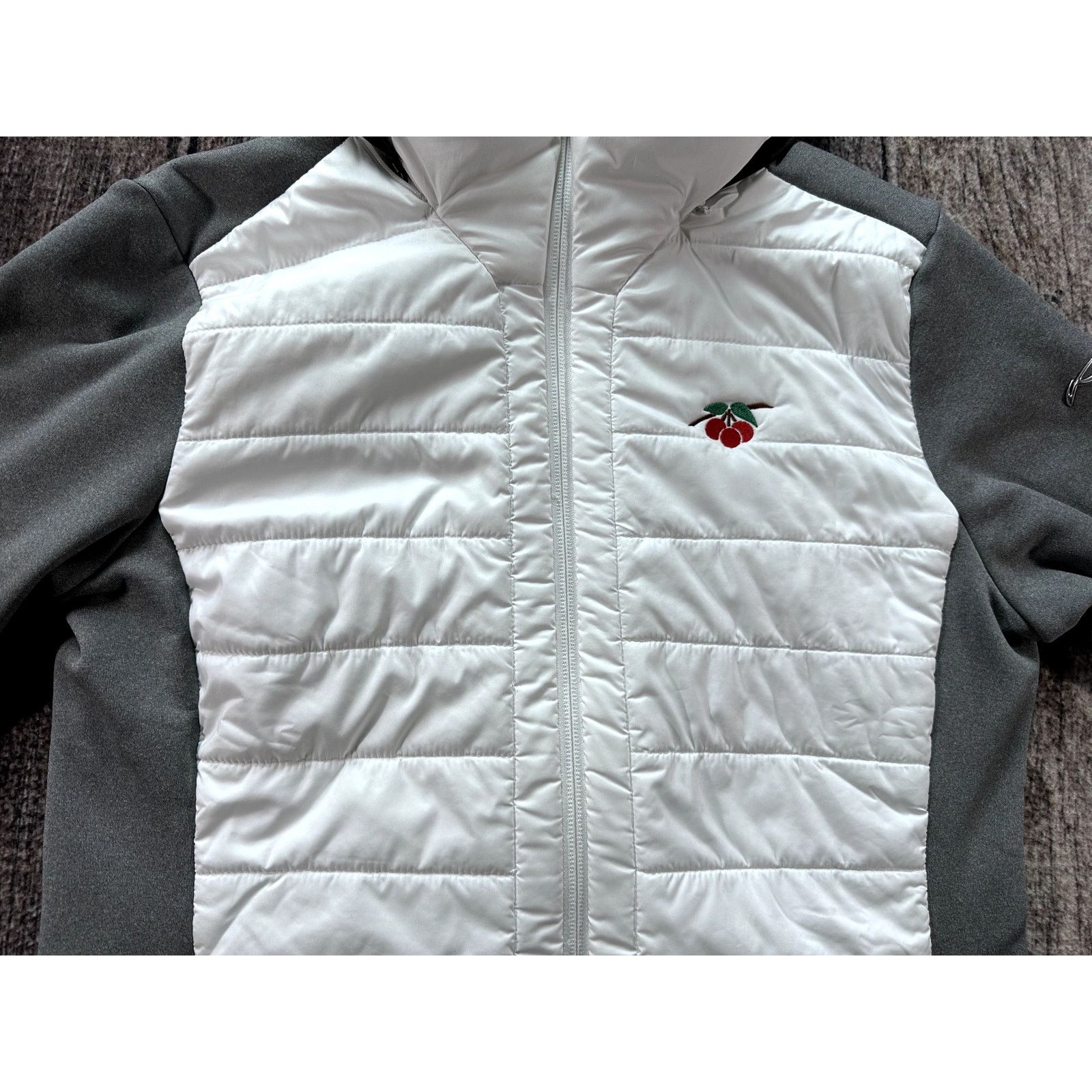 KJUS KJUS Mundin Midlayer Golf Jacket Hooded Cherry Hills Size L / US 10 / IT 46 - 4 Thumbnail