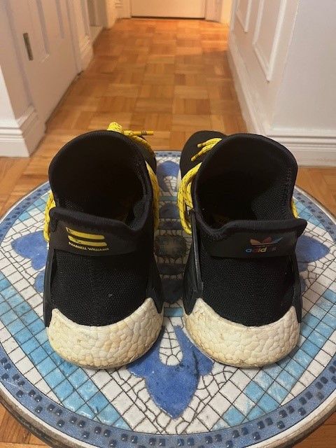 Adidas × Pharrell Adidas NMD HU Pharrell Human Species Black Size US 8.5 / EU 41-42 - 5 Thumbnail