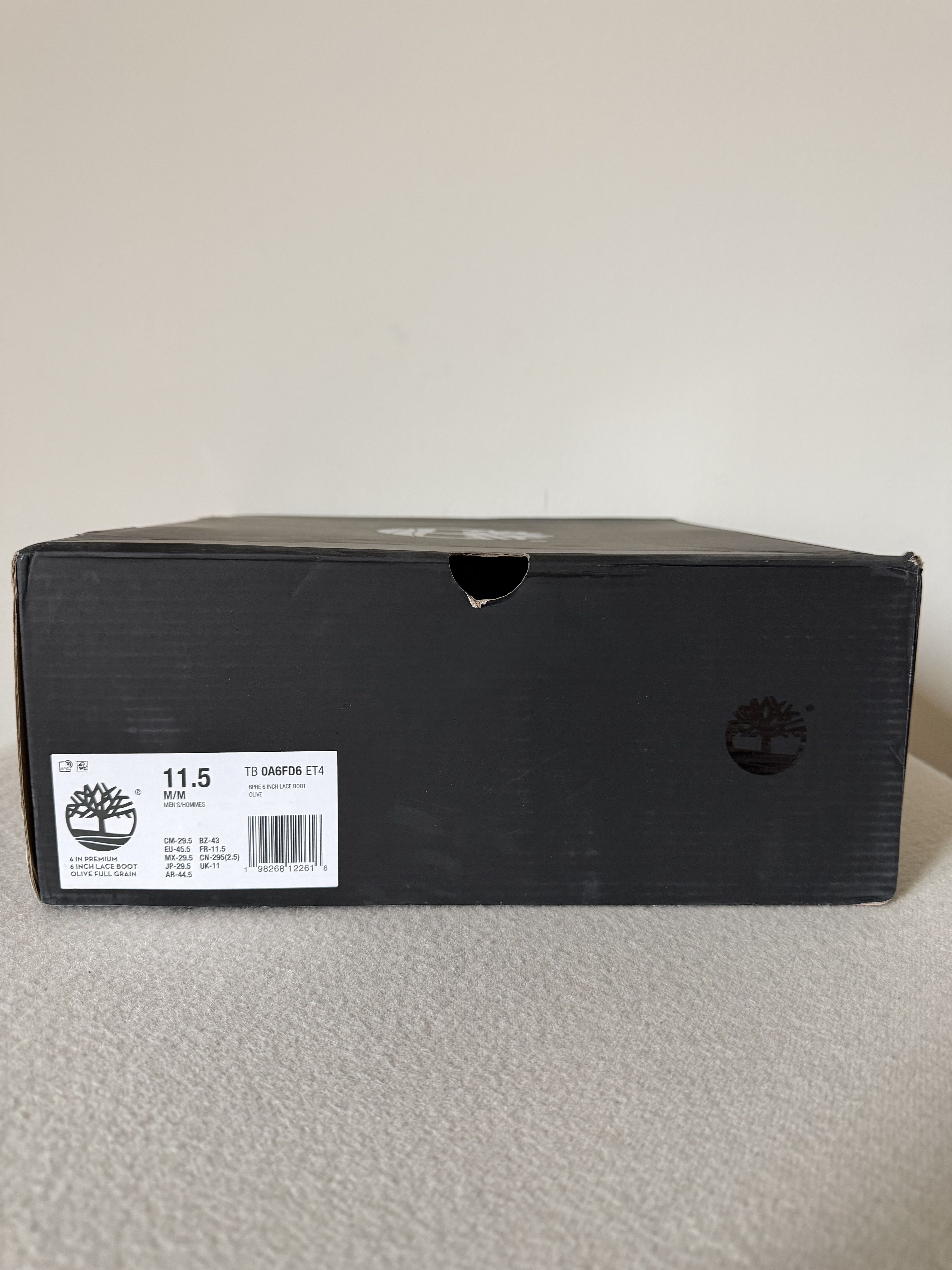 Timberland Timberland 6 Inch Premium Boots in Olive Woven Leather Size US 11.5 / EU 44-45 - 7 Thumbnail