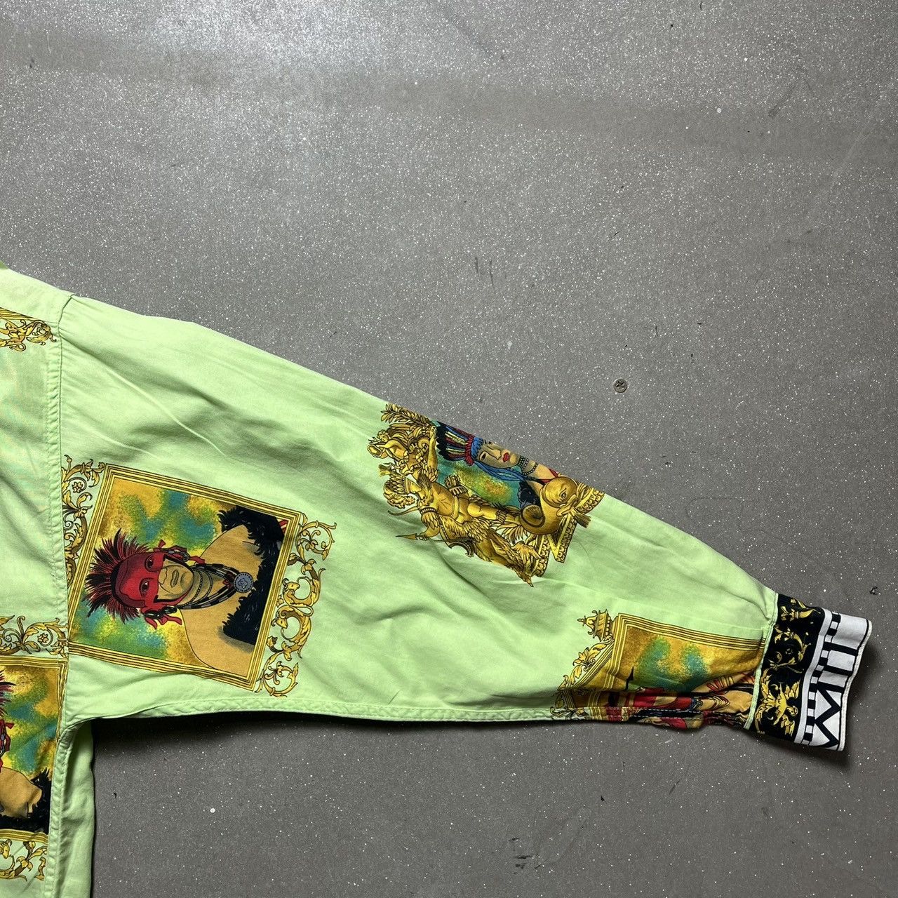 Versace × Versus Versace × Vintage Gianni Versace Indian Printed Shirt 90s Size US M / EU 48-50 / 2 - 5 Thumbnail