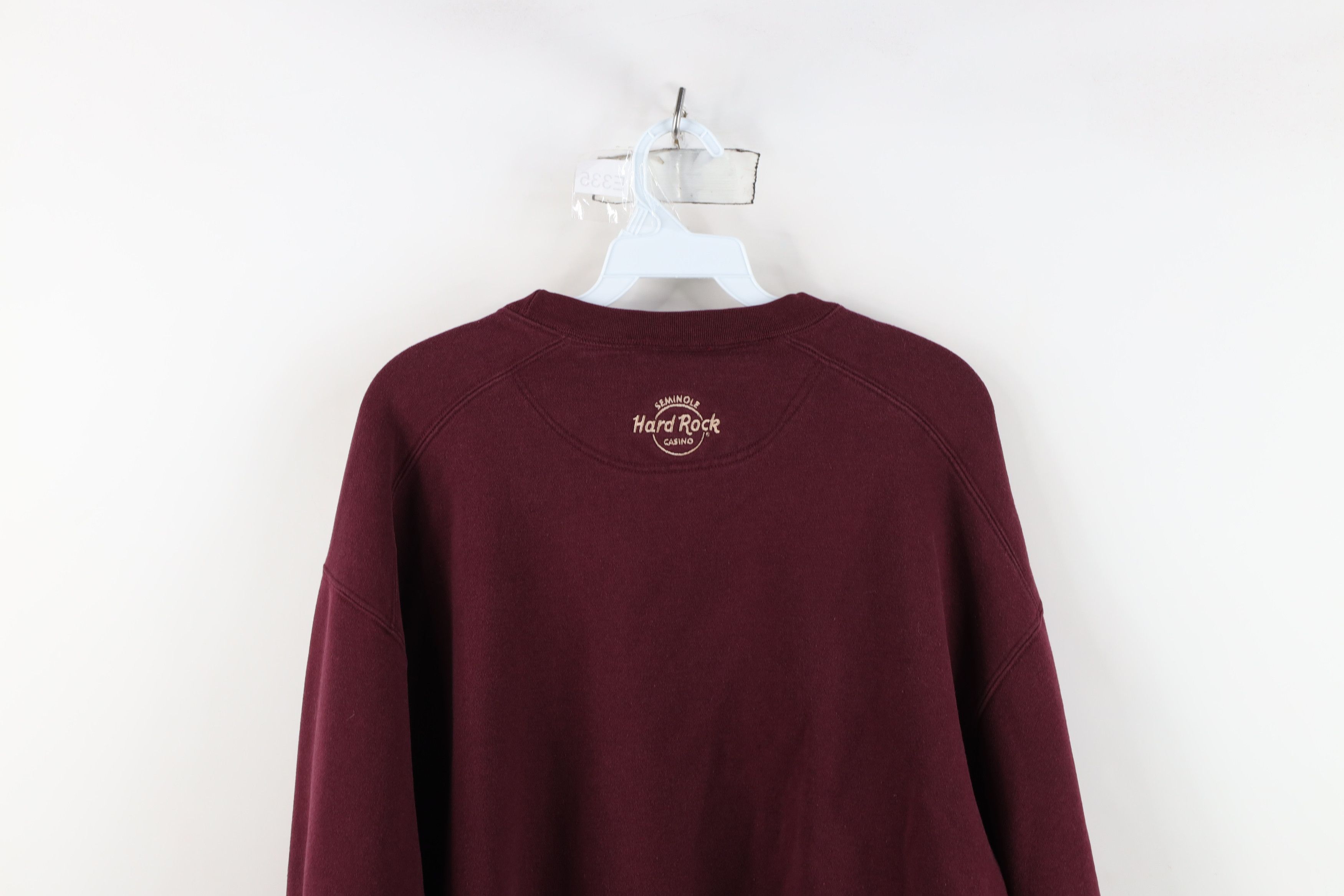 Hard Rock Cafe Vintage 90s Y2K Hard Rock Hotel Casino Seminole Sweatshirt Size US XL / EU 56 / 4 - 14 Thumbnail