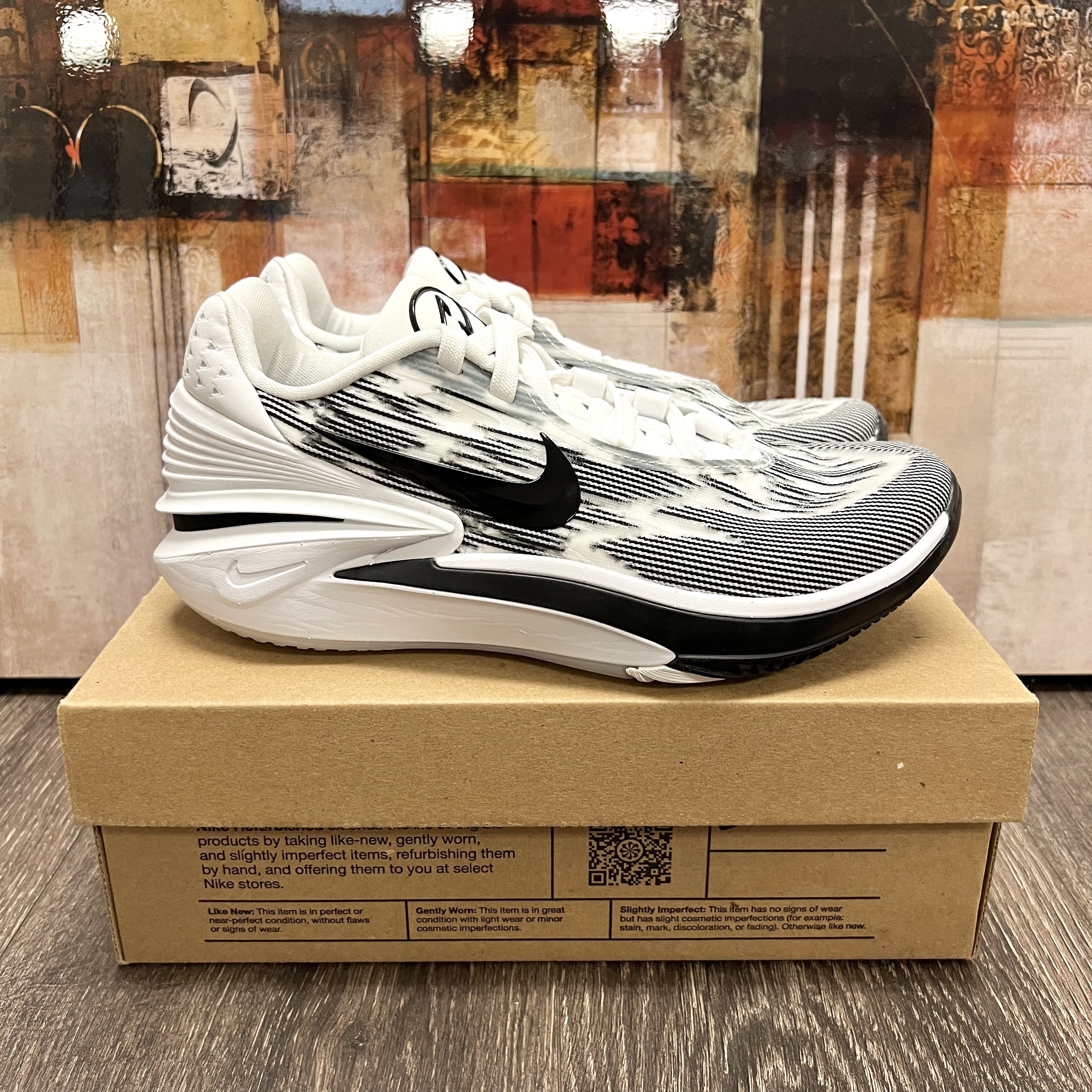 Nike 2023 Nike Air Zoom GT Cut 2 TB Promo Team Bank White / Black | Grailed