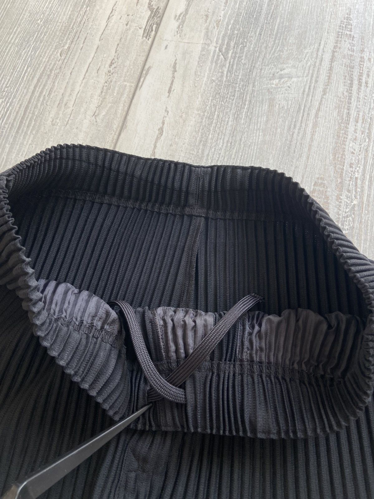 Issey Miyake Homme Plisse Pleats Please Tapered Trousers