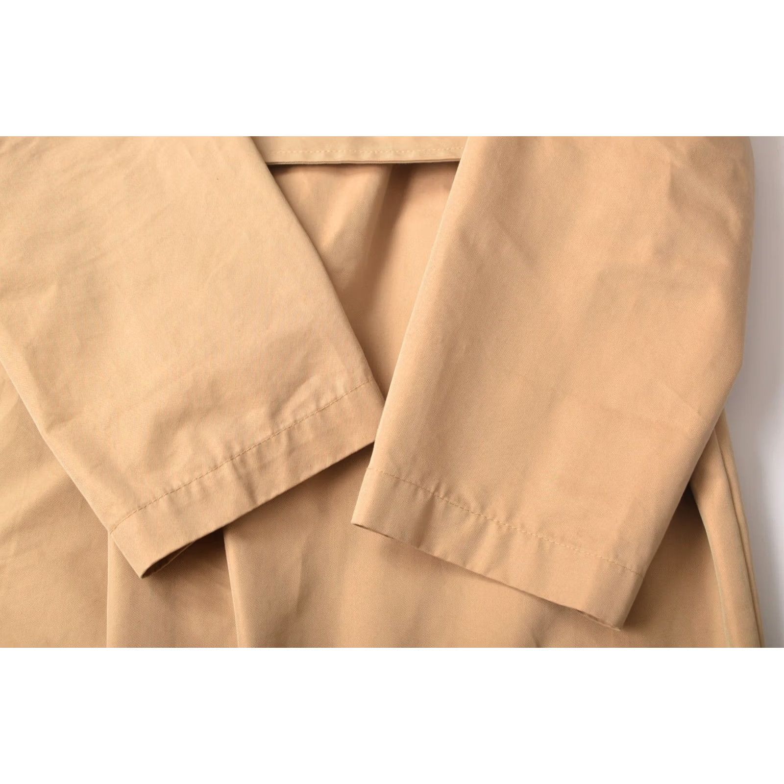 Maje Maje Gamby Cotton Blend Trench Coat Beige In Beige E18GAMBY Size 36 Womens Coat Size XS / US 0-2 / IT 36-38 - 7 Thumbnail