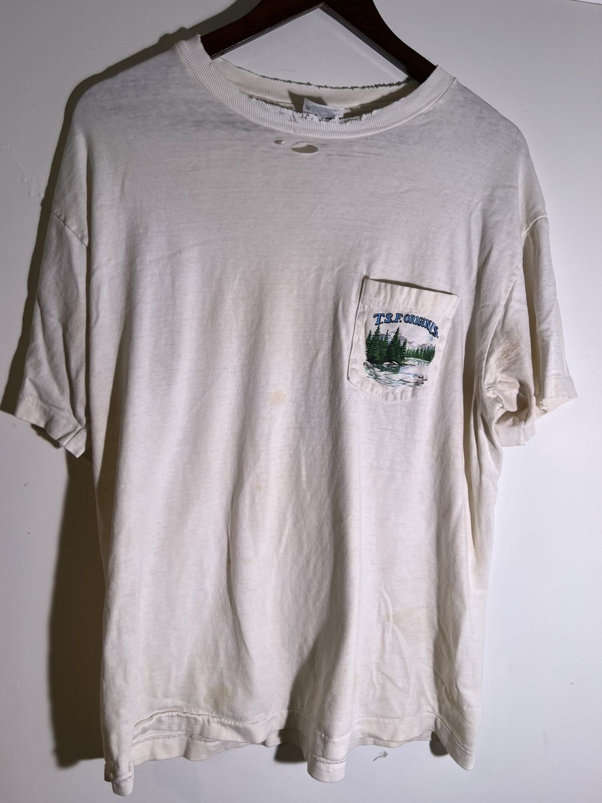 Vintage 90’s 2000’s Y2K Vintage T.S.F. Originals Duck Retro Shirt Size US L / EU 52-54 / 3 - 2 Thumbnail