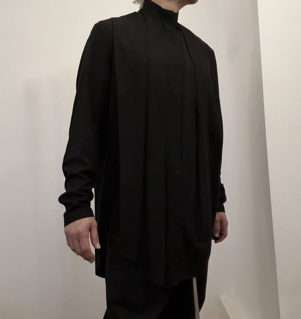 Julius Julius 2020 Front Tuck Shirt Black Size 1 Oversized Size US S / EU 44-46 / 1 - 9 Thumbnail