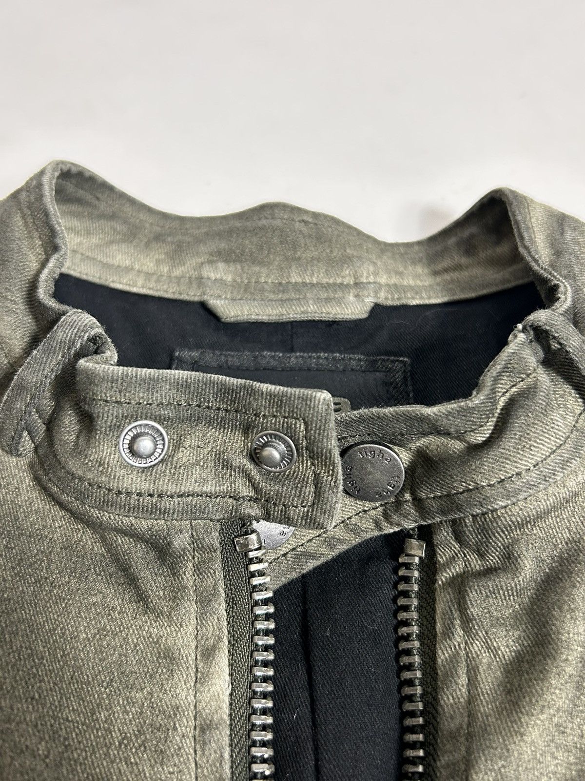 tigha Tigha Moto Avant garde leather jacket (Rick owens style) Size US L / EU 52-54 / 3 - 7 Thumbnail