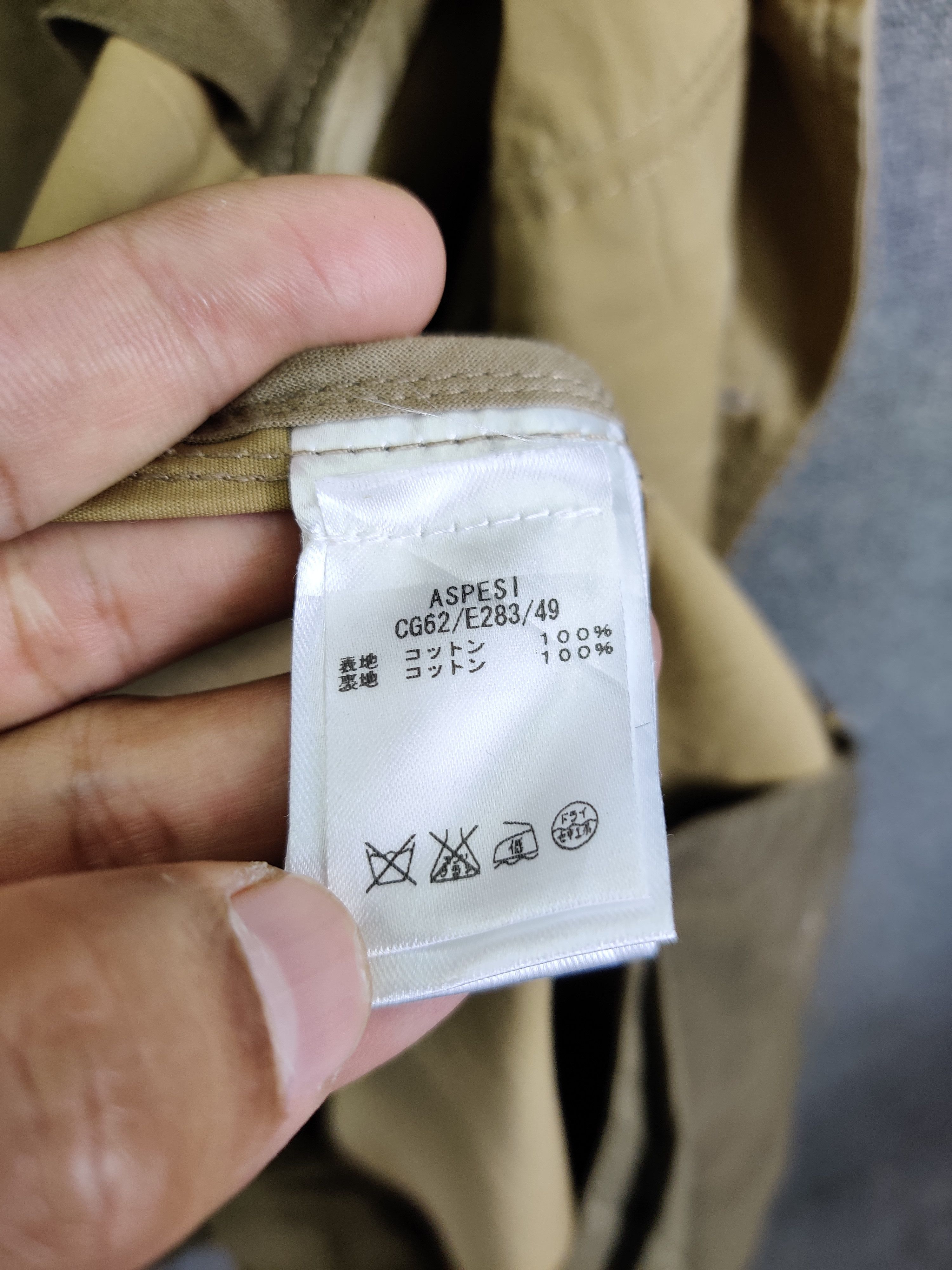 Aspesi Vintage Aspesi Chore Button Ups Cotton Jacket Size US M / EU 48-50 / 2 - 16 Thumbnail