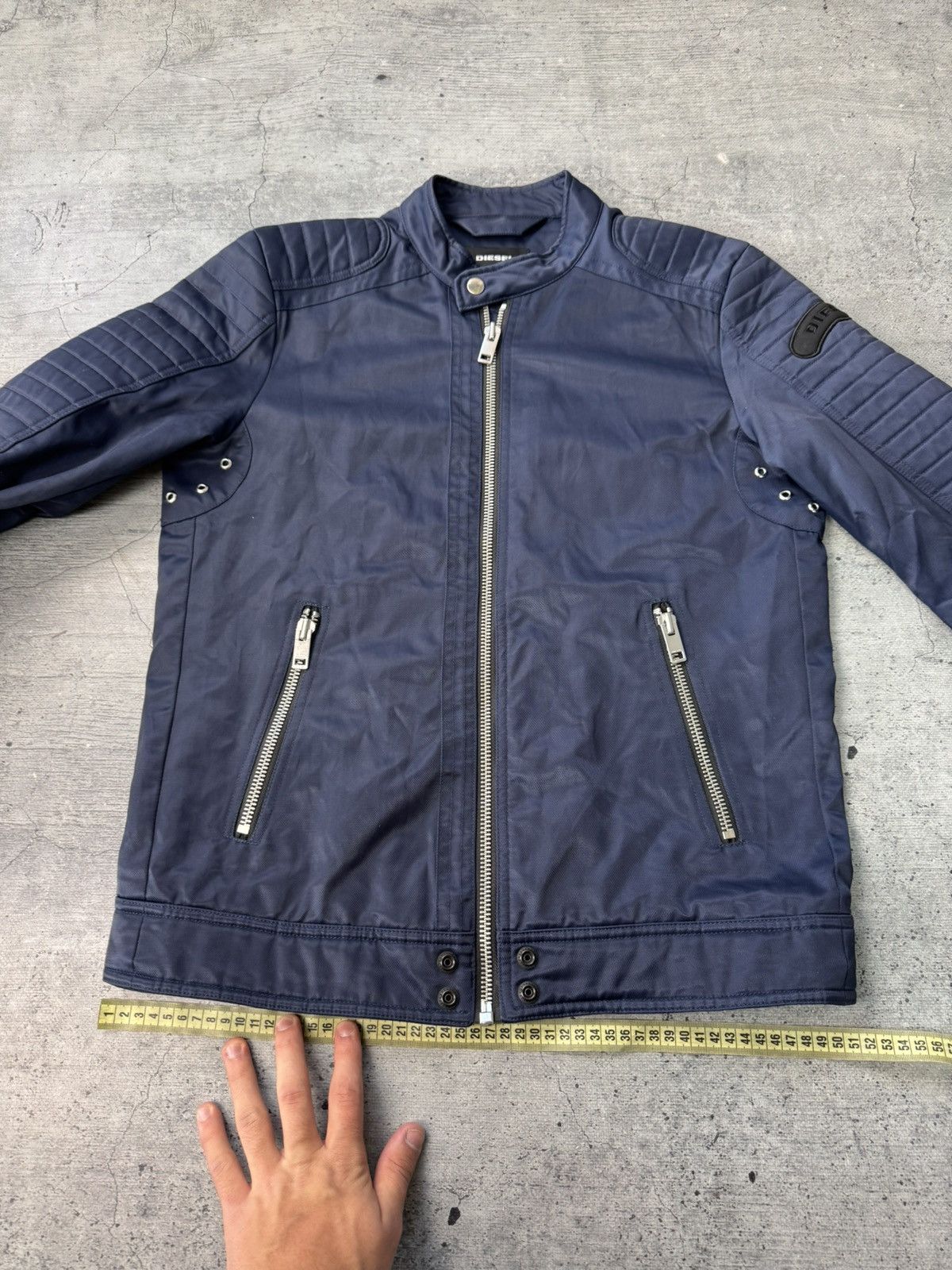 Diesel Vintage Avant Garde Diesel Jacket Moto Y2K Size US M / EU 48-50 / 2 - 12 Thumbnail