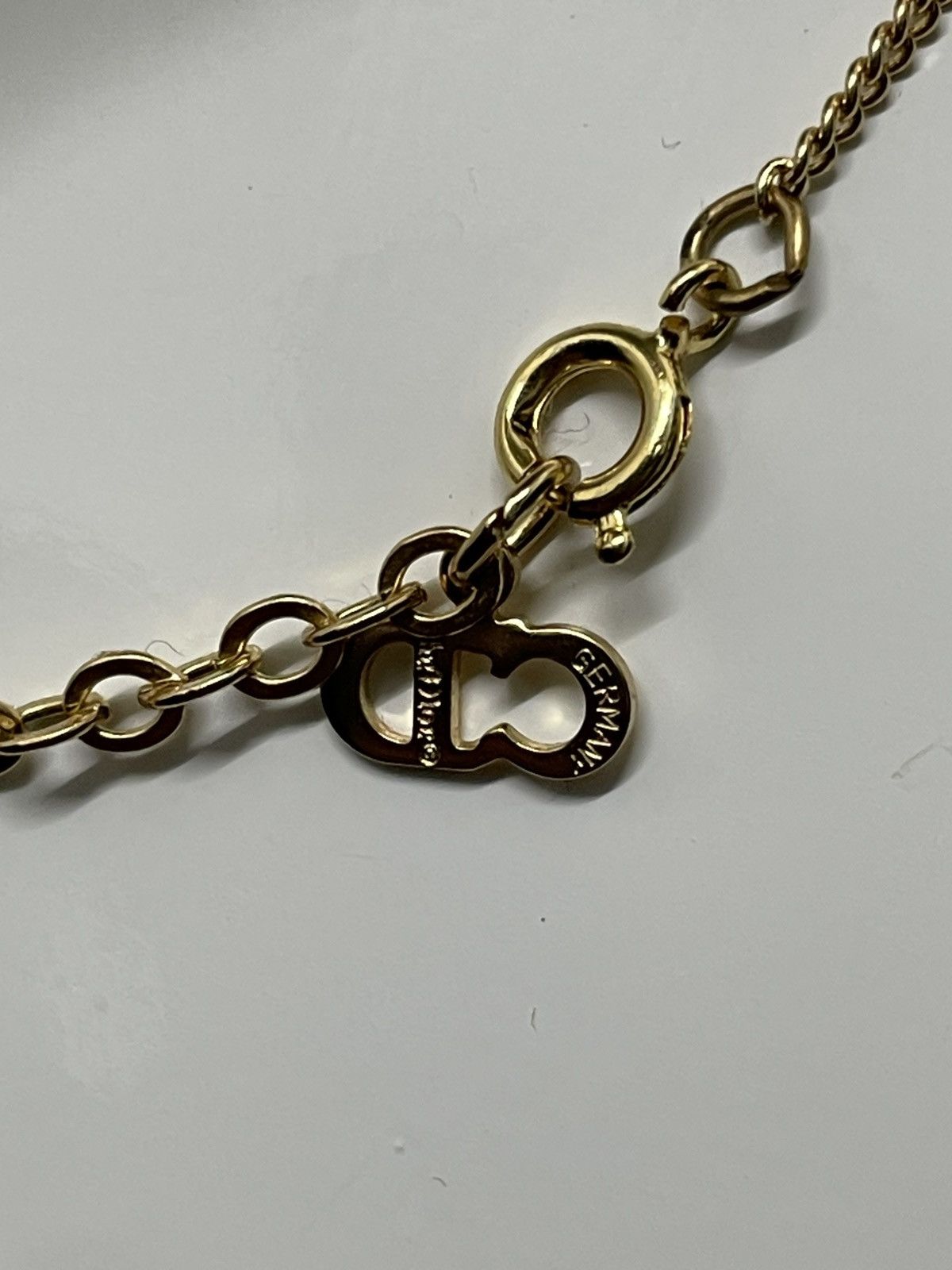 Dior Authentic Dior CD Logo Necklace Pendant (Germany) Size ONE SIZE - 4 Thumbnail