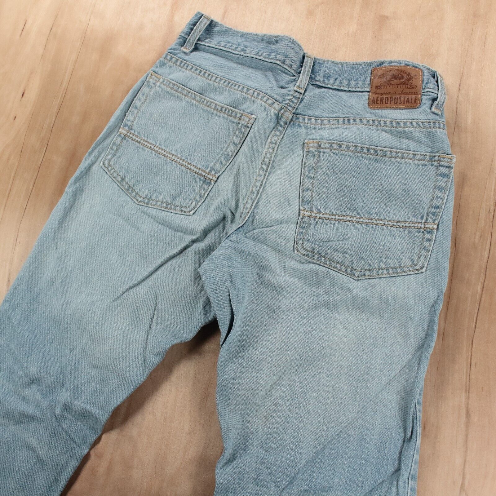 Jeans Aeropostale Benton Bootcut Taille 28/28 - Denim Clair - Occasion Très Bon État