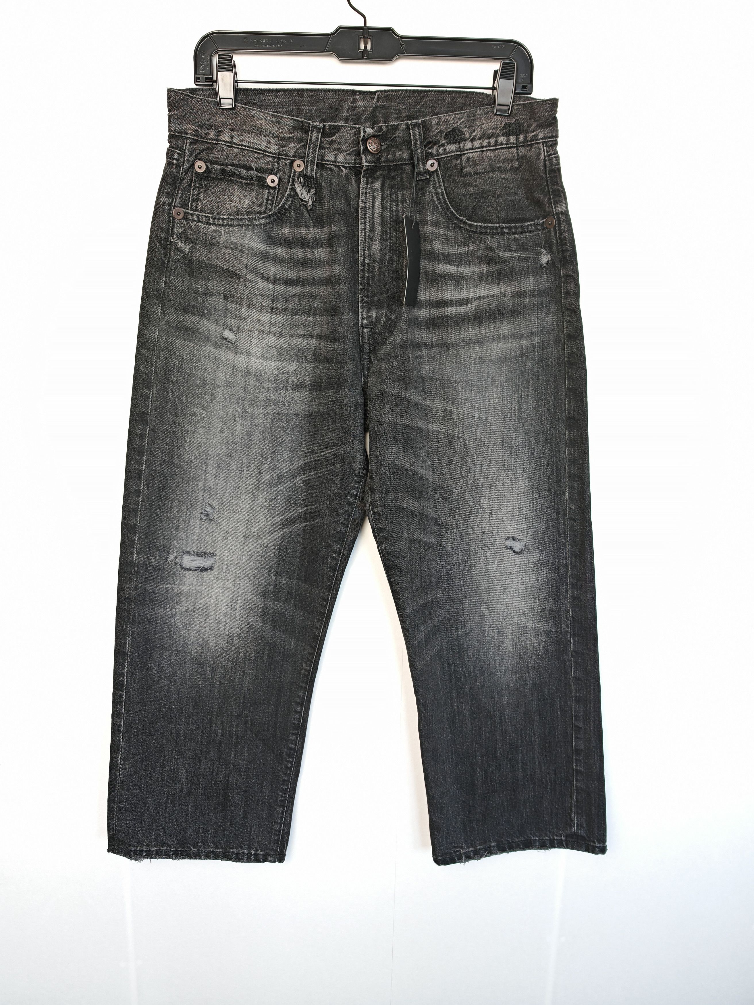 R13 R13 RARE SS19 Factory Sample Cropped Wide Leg Jeans Size 27" / US 4 / IT 40 - 2 Thumbnail
