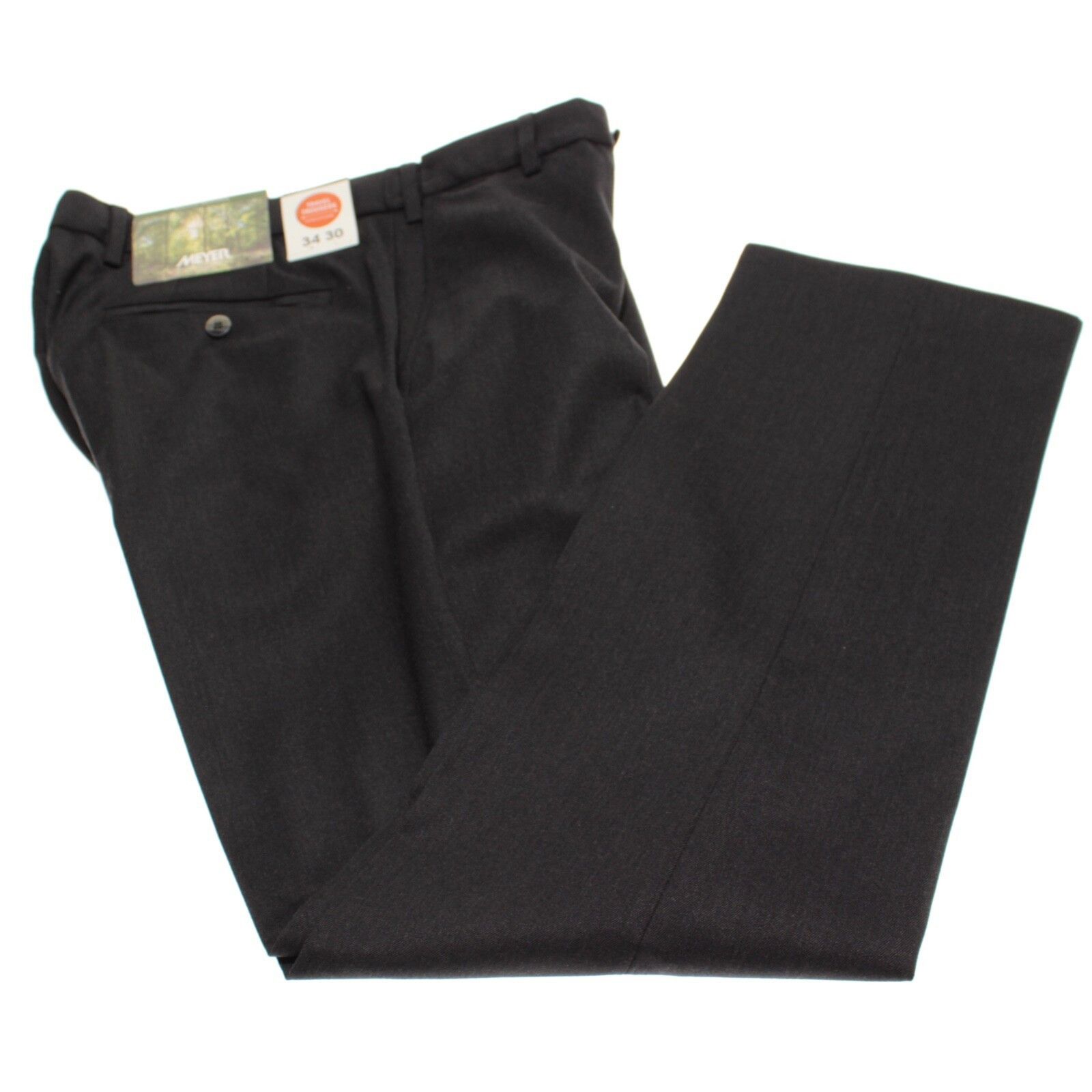 Other Meyer New with tags Dress Pants Size 34 US In Gray Size US 34 / EU 50 - 2 Thumbnail