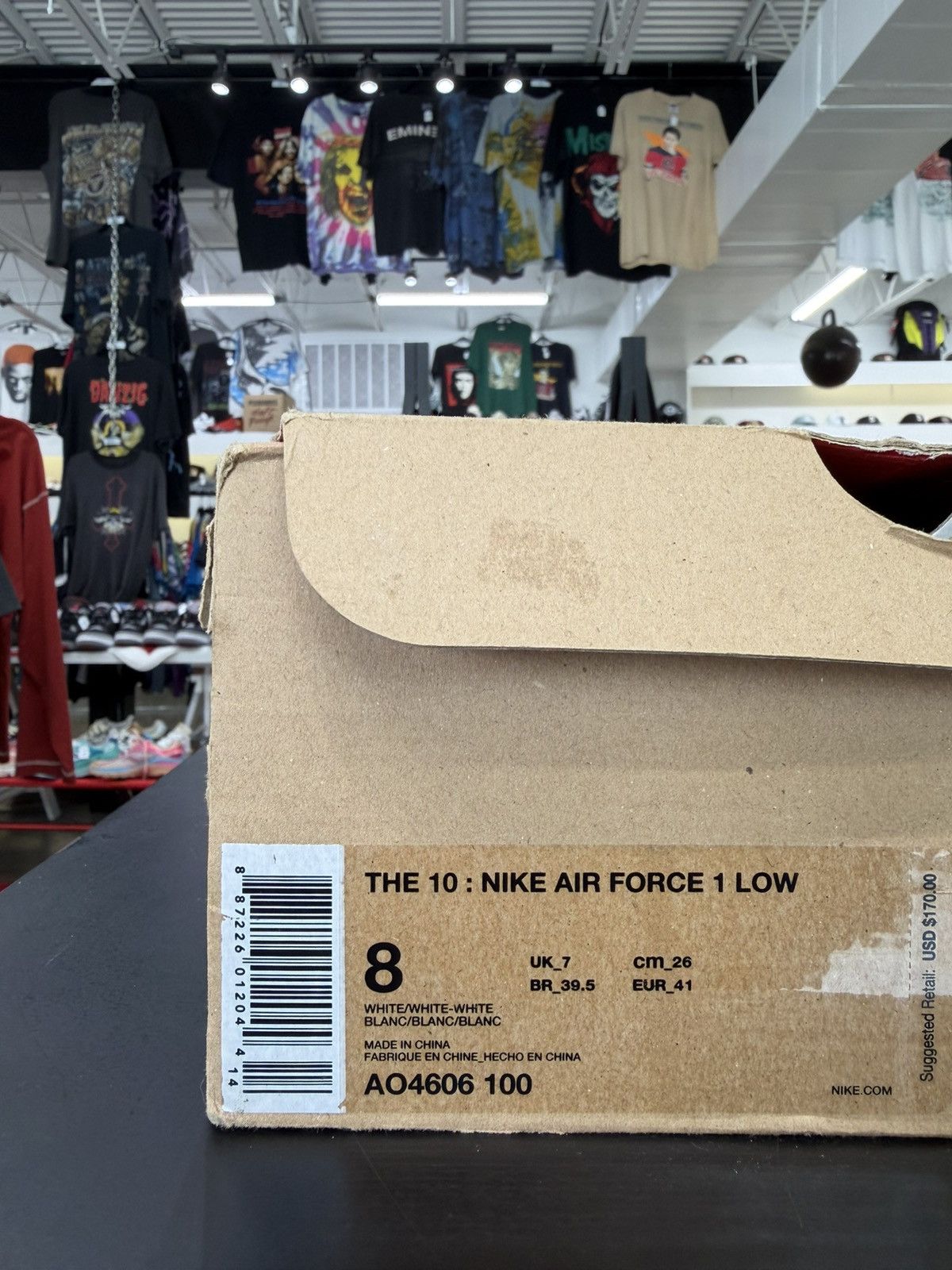 Nike × Off-White Nike Air Force 1 Low Off-White Size 8 (2017) Size US 8 / EU 41 - 12 Thumbnail