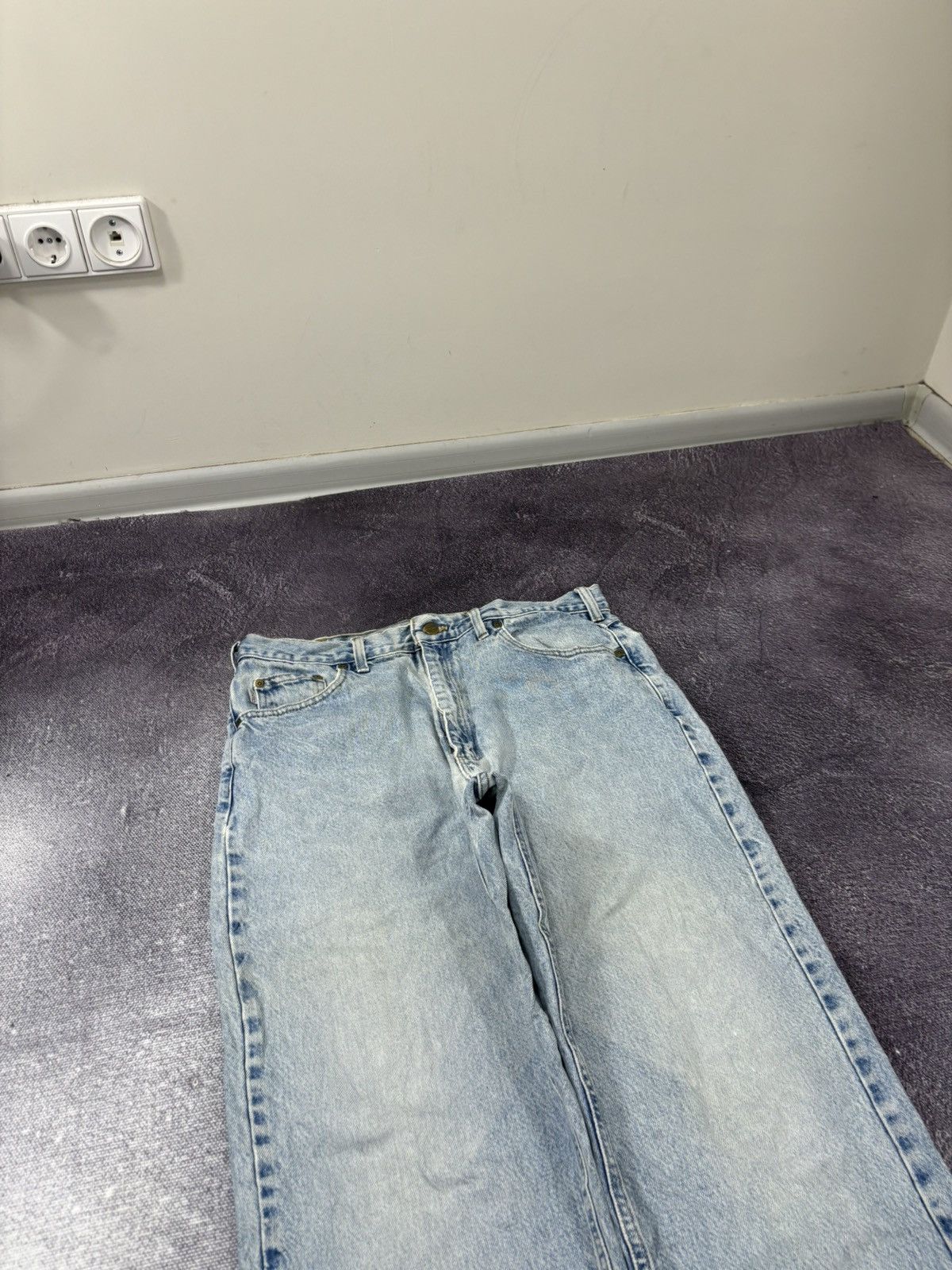 Carhartt Vintage Carhartt USA Straight Fit Light Blue Denim Jeans Size US 36 / EU 52 - 11 Thumbnail