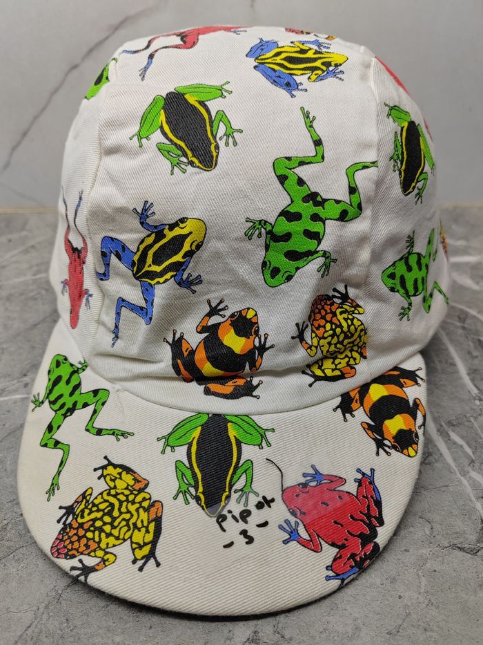 Vintage Vintage Dan Gilbert , Frog Art Multicolour Cap Hat Size ONE SIZE - 1 Thumbnail