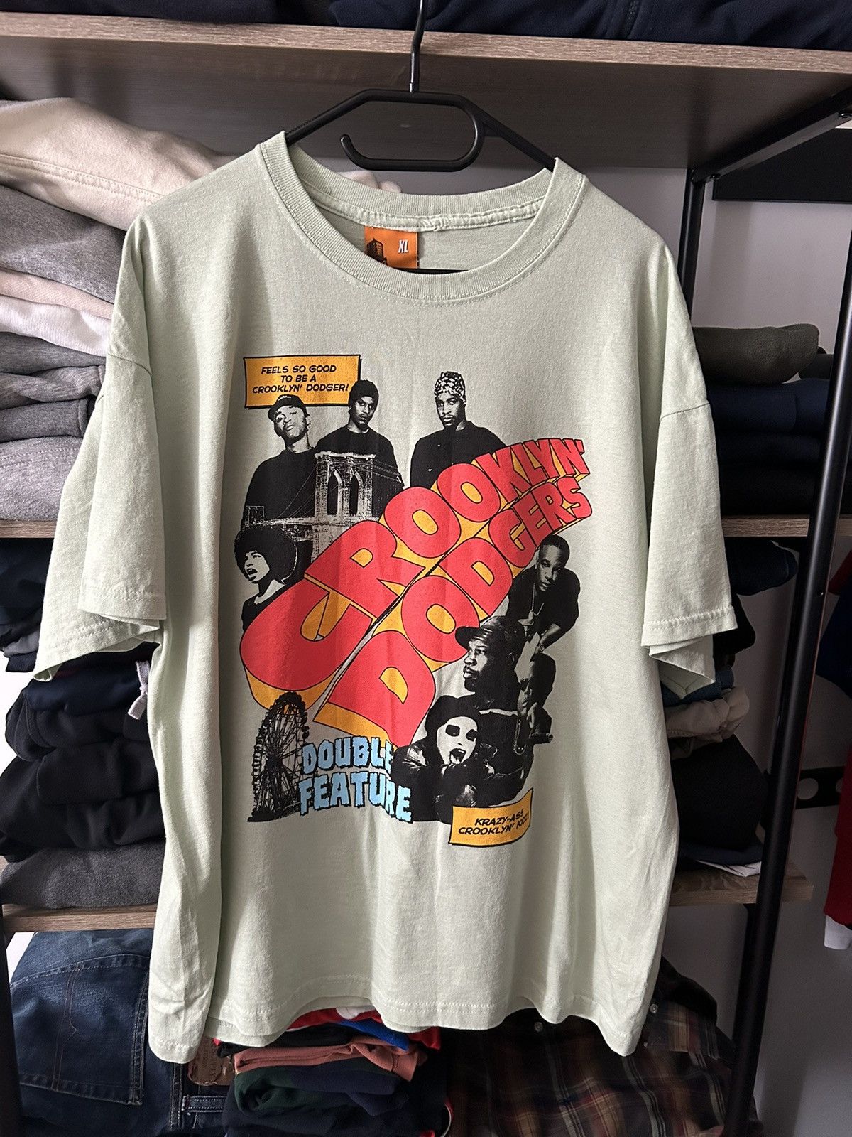 Rap Tees × Vintage Vintage 2003 Chief Rocka Crooklyn Dodgers t-shirt Size US XL / EU 56 / 4 - 1 Thumbnail