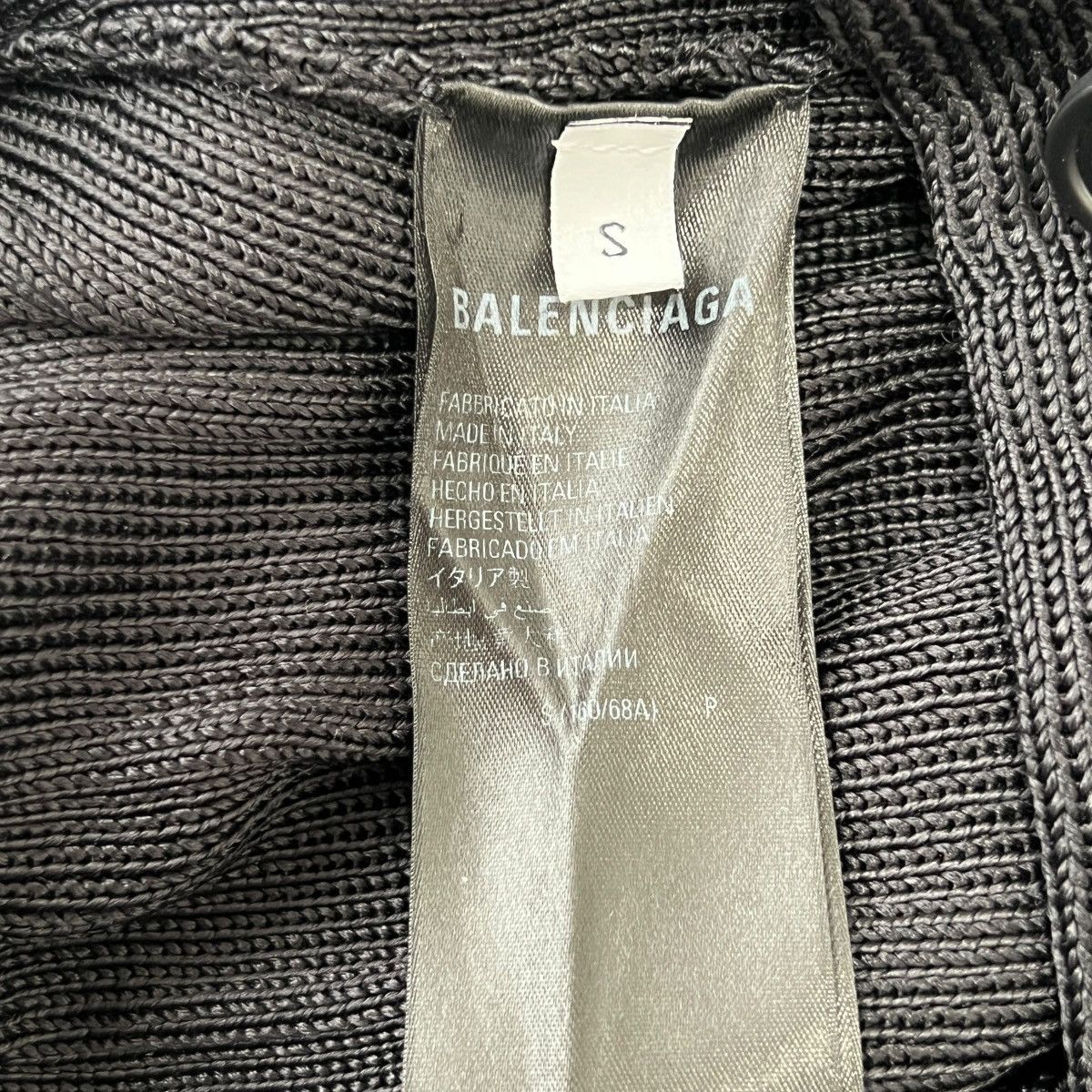 Balenciaga BALENCIAGA 2022SS Silk Ribs Knit Large Baggy Pants Size US 29 - 7 Thumbnail
