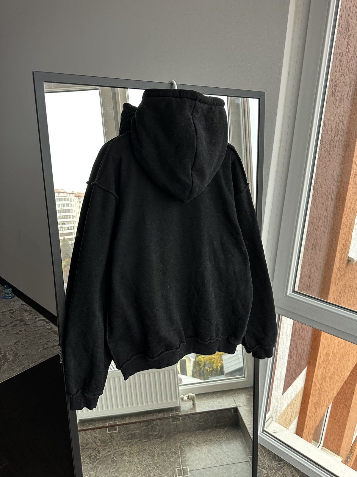 Vintage Saint Giovanni De La Mode “Aliens Ahead” Graphic Mens Hoodie Size US L / EU 52-54 / 3 - 6 Thumbnail