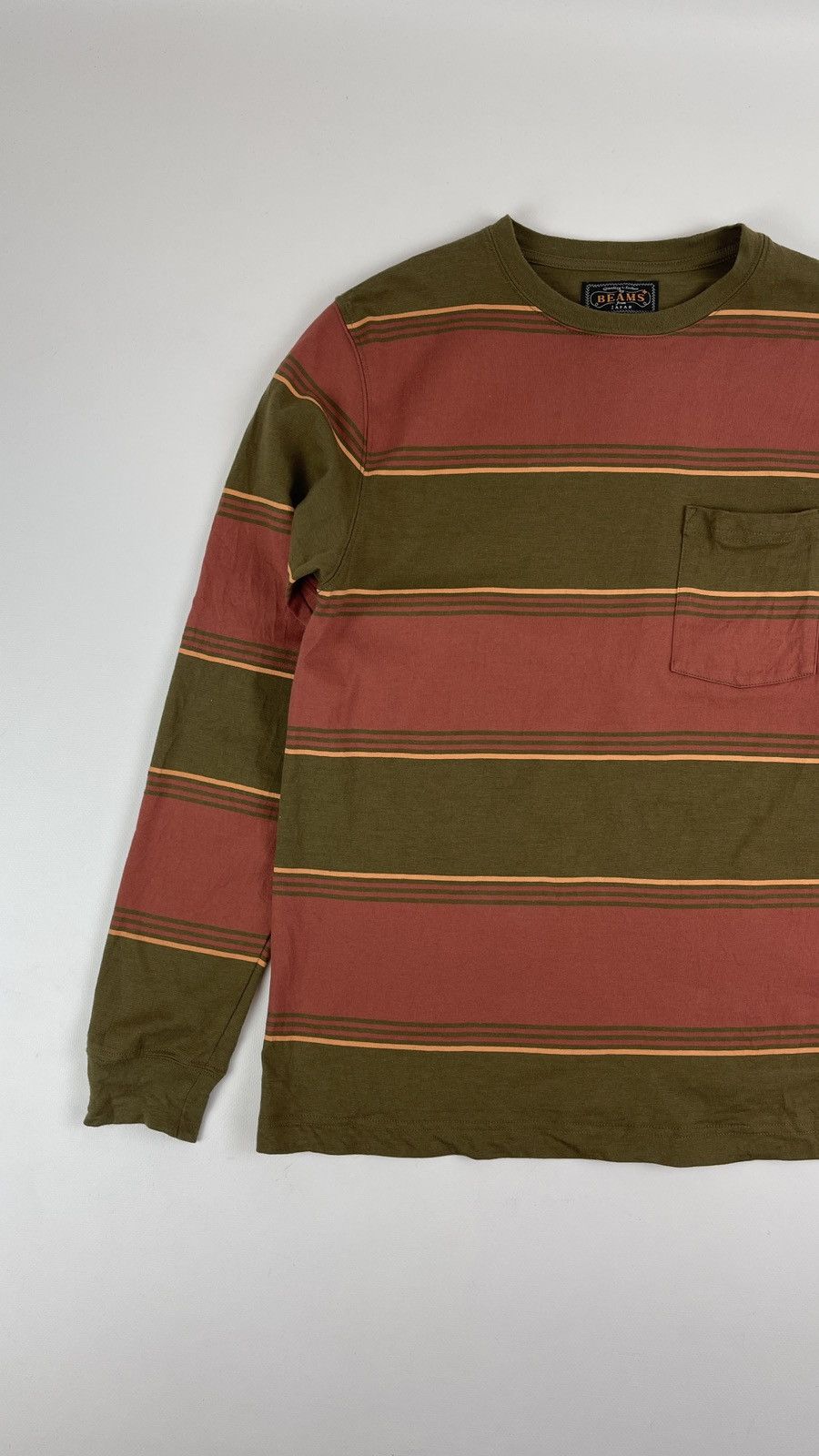 Beams Plus × Japanese Brand Beams Long Sleeve T Shirt Size US M / EU 48-50 / 2 - 3 Thumbnail
