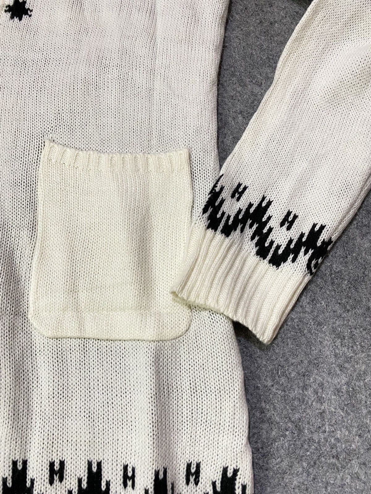 Designer × Issey Miyake × Japanese Brand Rare Tete Homme Issey Miyake Wool Navajo Cardigan Size US M / EU 48-50 / 2 - 6 Thumbnail