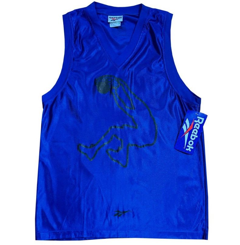 Reebok Vintage Reebok Shaq Blue / Black Jersey (Size XL) NWT Size US XL / EU 56 / 4 - 1 Thumbnail