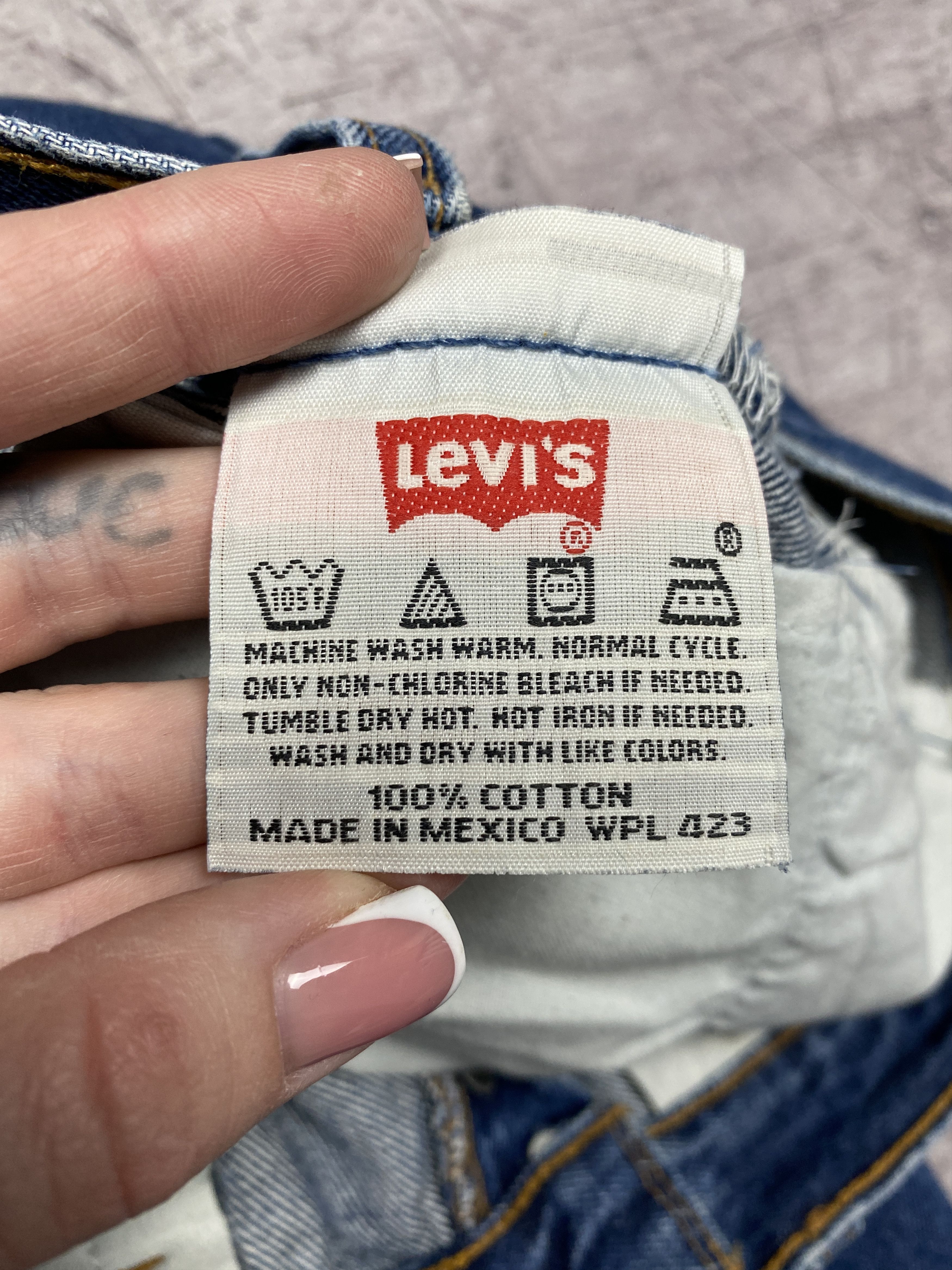 Levi's × Vintage Levis 501 Vintage Mens Denim Pants Y2K Jeans Size US 31 - 8 Thumbnail