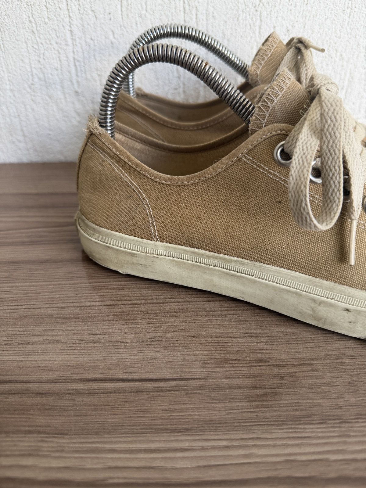 Maison Margiela Tabi canvas sneakers Size US 5.5 / IT 35.5 - 13 Thumbnail