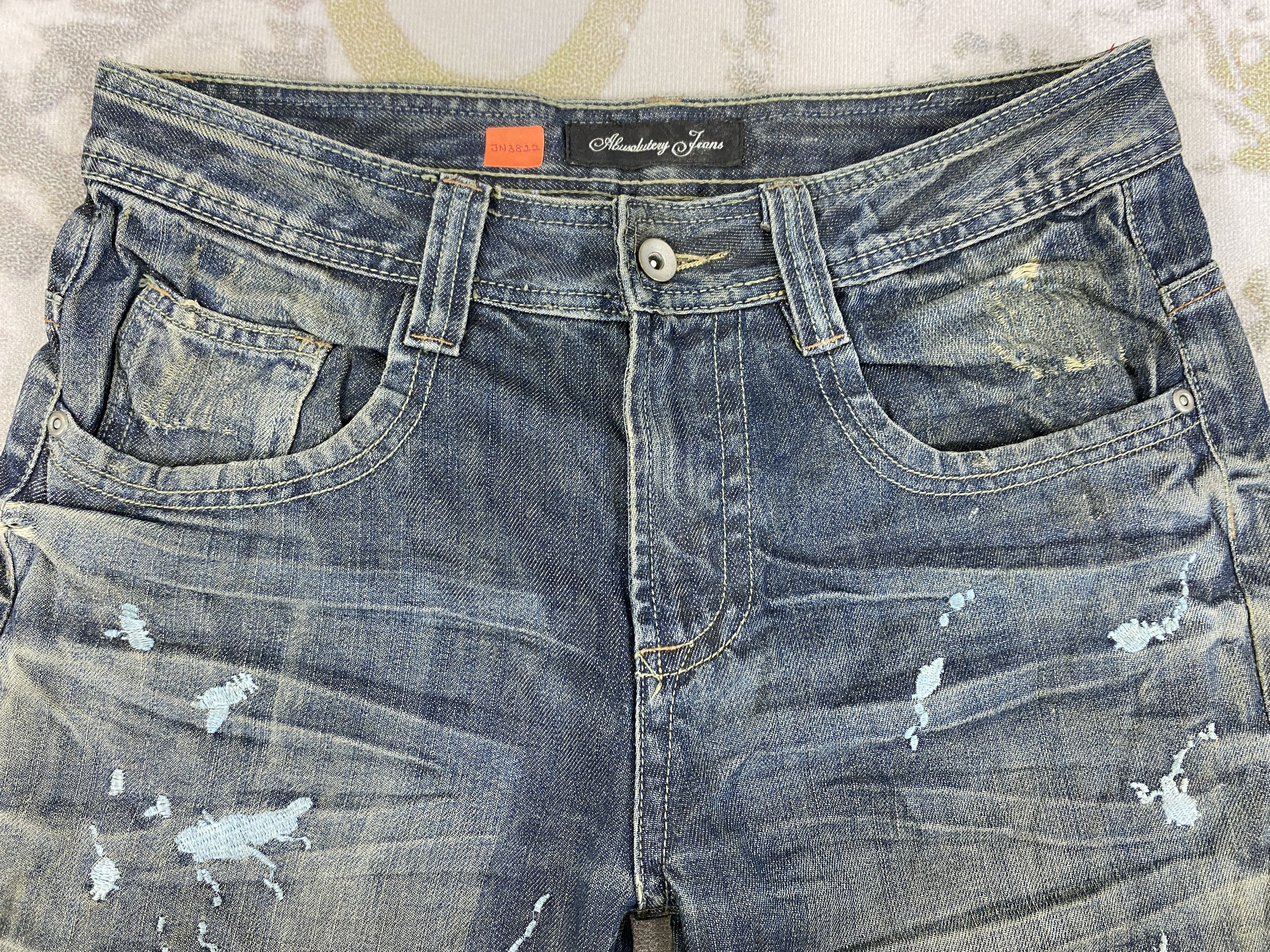 If Six Was Nine Vintage Japanese Brand Flare Jeans 32x32 Denim- JN3822 Size US 32 / EU 48 - 3 Thumbnail