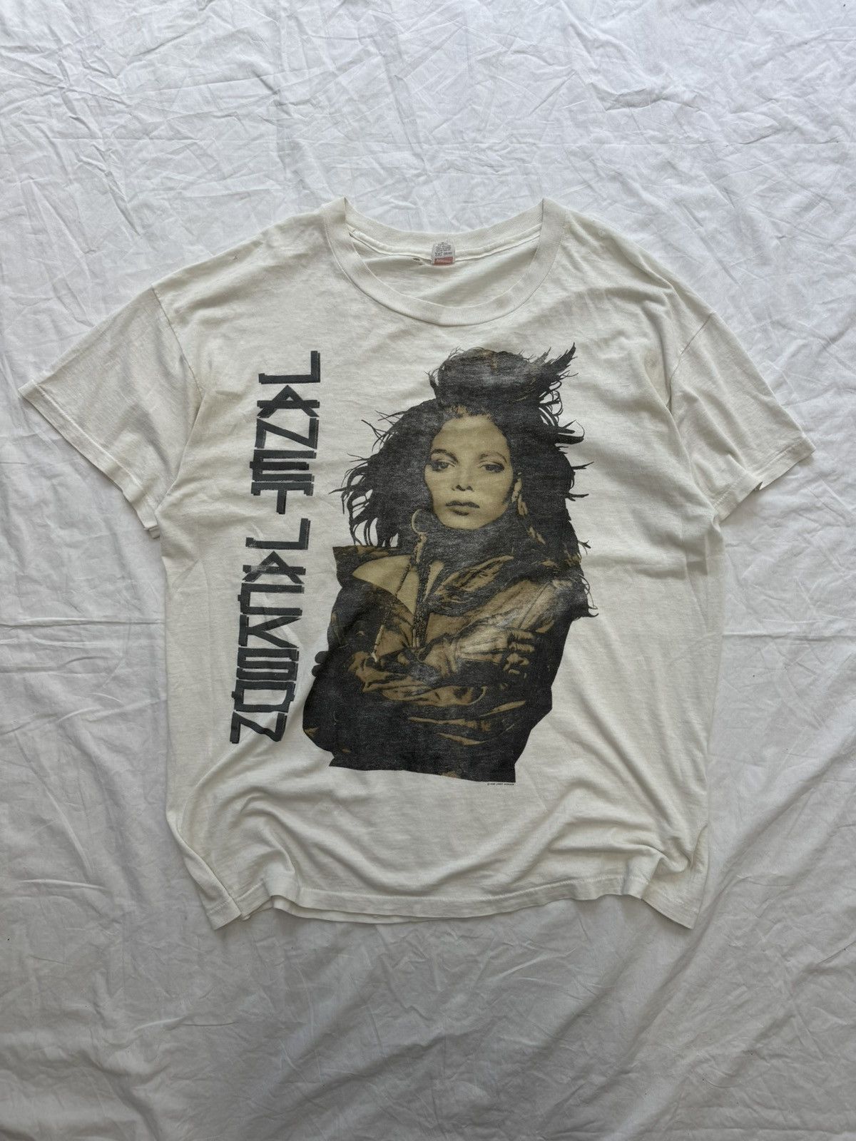 Rap Tees Vintage 90s Rap Tee Style Janet Jackson Paper Thin Tee Rare Size US XXL / EU 58 / 5 - 2 Thumbnail