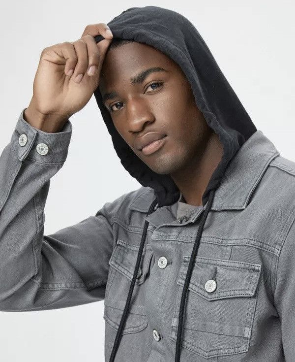 Paige Paige Scout Hooded Denim Jacket Size US M / EU 48-50 / 2 - 2 Thumbnail