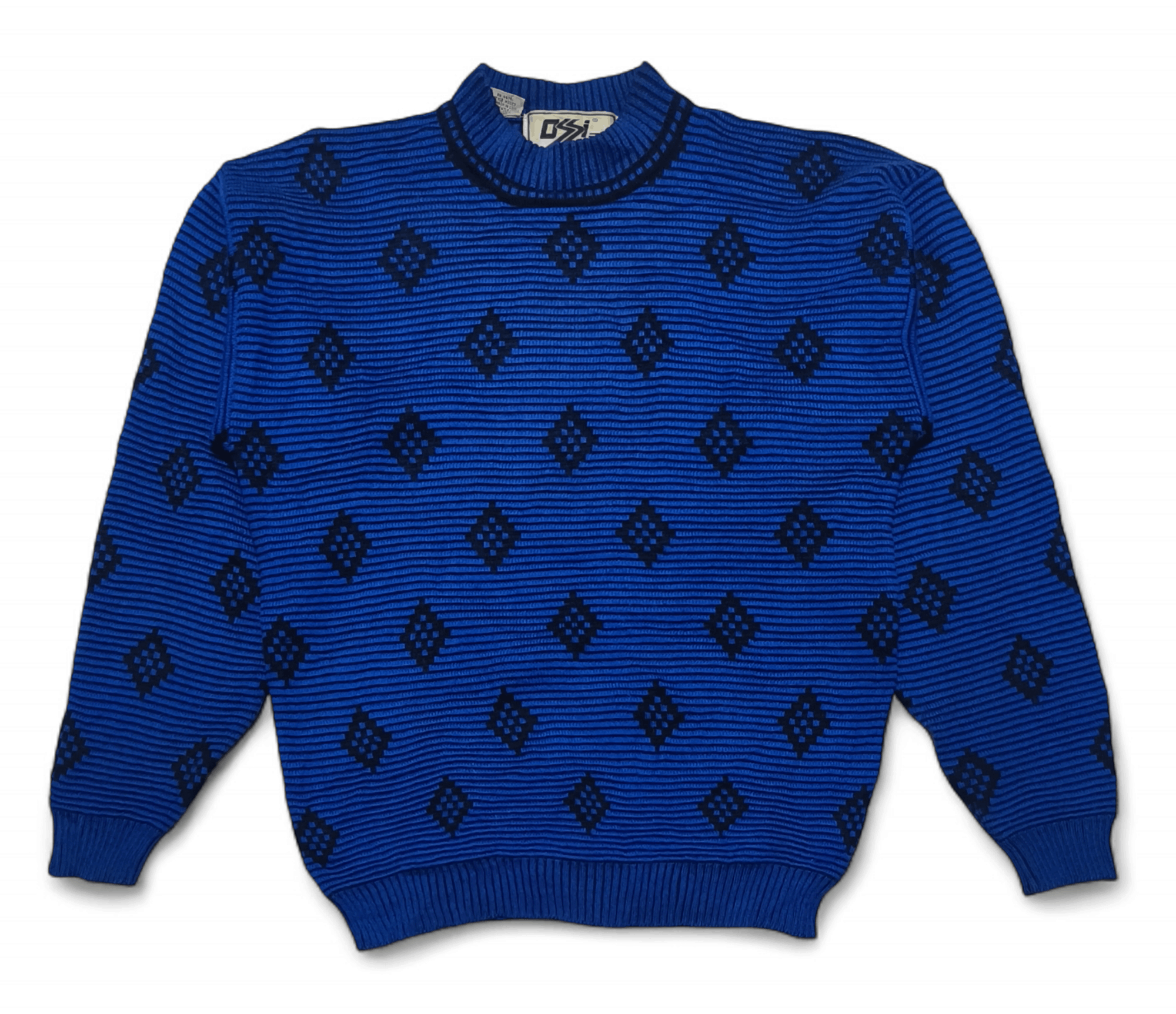 Other Vintage OSSI SKIWEAR Ethnic Motifs Knit Acrylic Wool Sweater Size US M / EU 48-50 / 2 - 2 Thumbnail