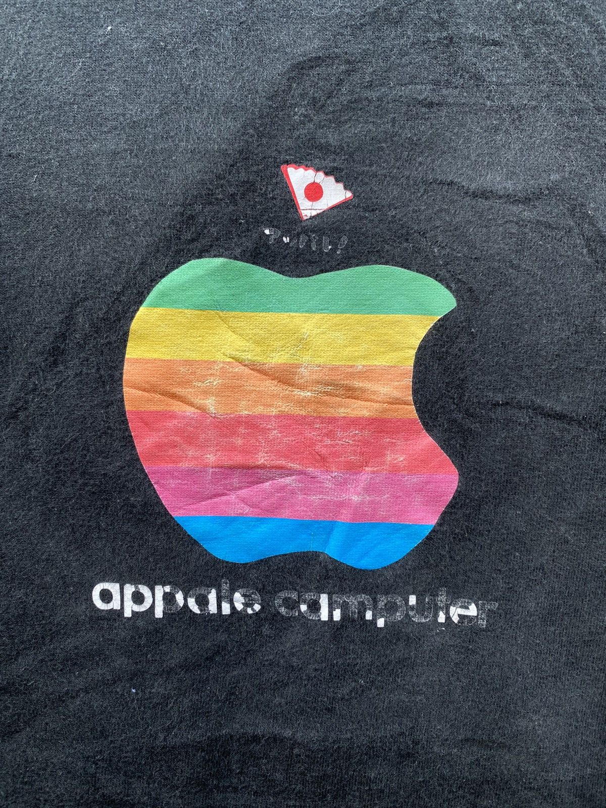 Apple 2000s vintage apple computer rainbow logo tshirt Size US L / EU 52-54 / 3 - 3 Thumbnail