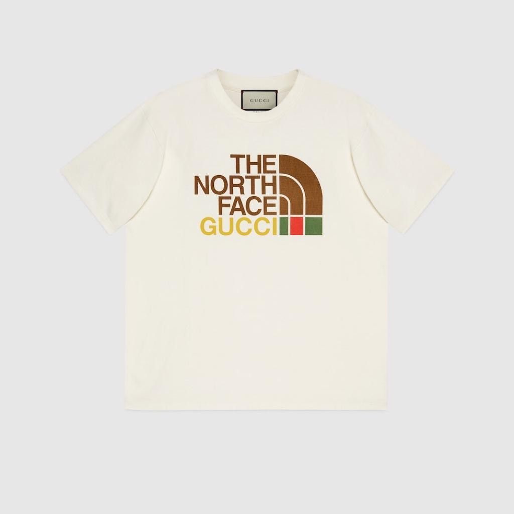 Gucci × The North Face 🔥$1.3K VALUE🔥Gucci x North Face Logo T-Shirt Size US L / EU 52-54 / 3 - 1 Thumbnail