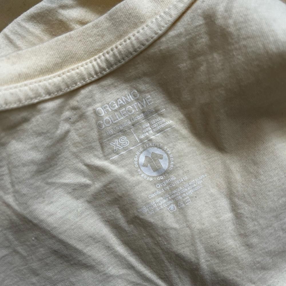 Designer org. Col. XS Crop Tee - Manhattan Beach California Graphic Size XS / US 0-2 / IT 36-38 - 3 Thumbnail