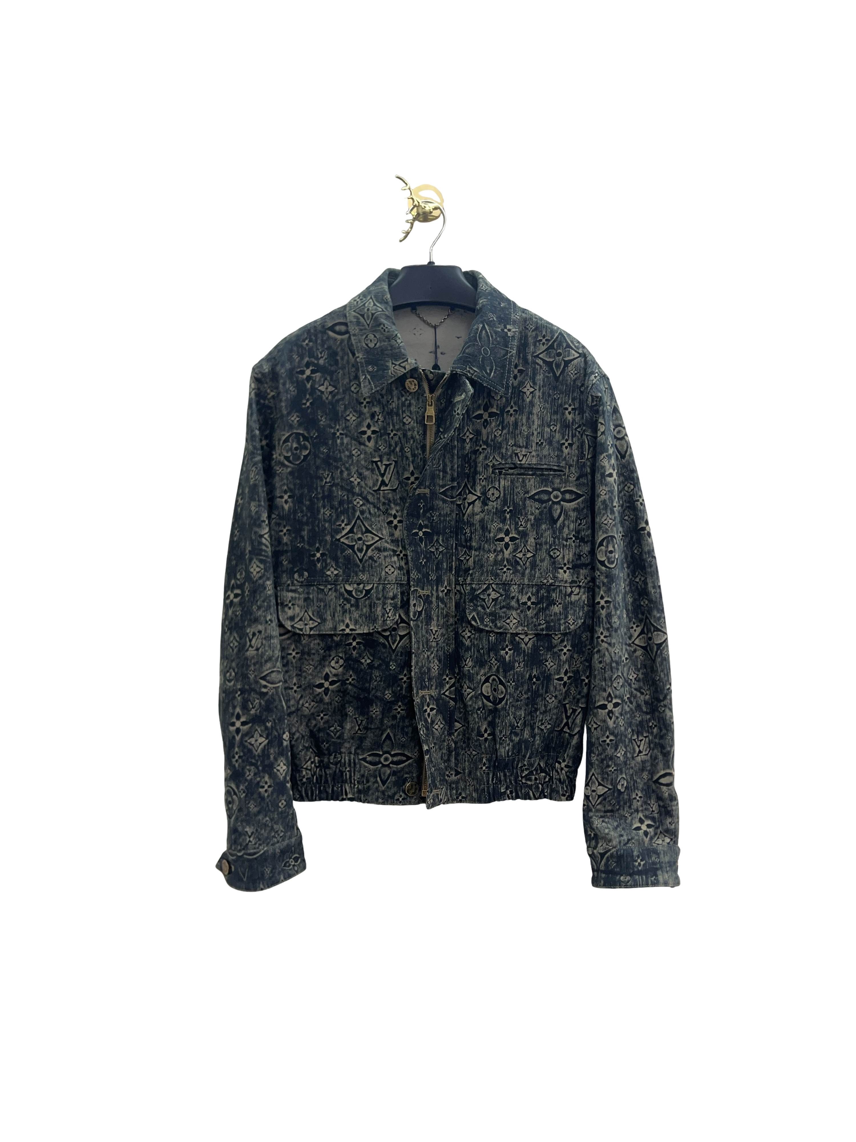 Louis Vuitton LV Karakoram Denim Jacket 48 NWT | Grailed