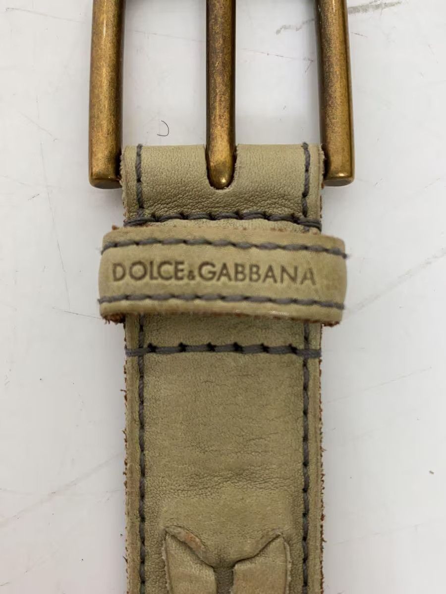 Dolce & Gabbana Cable Pattern Leather Belt Size ONE SIZE - 4 Thumbnail