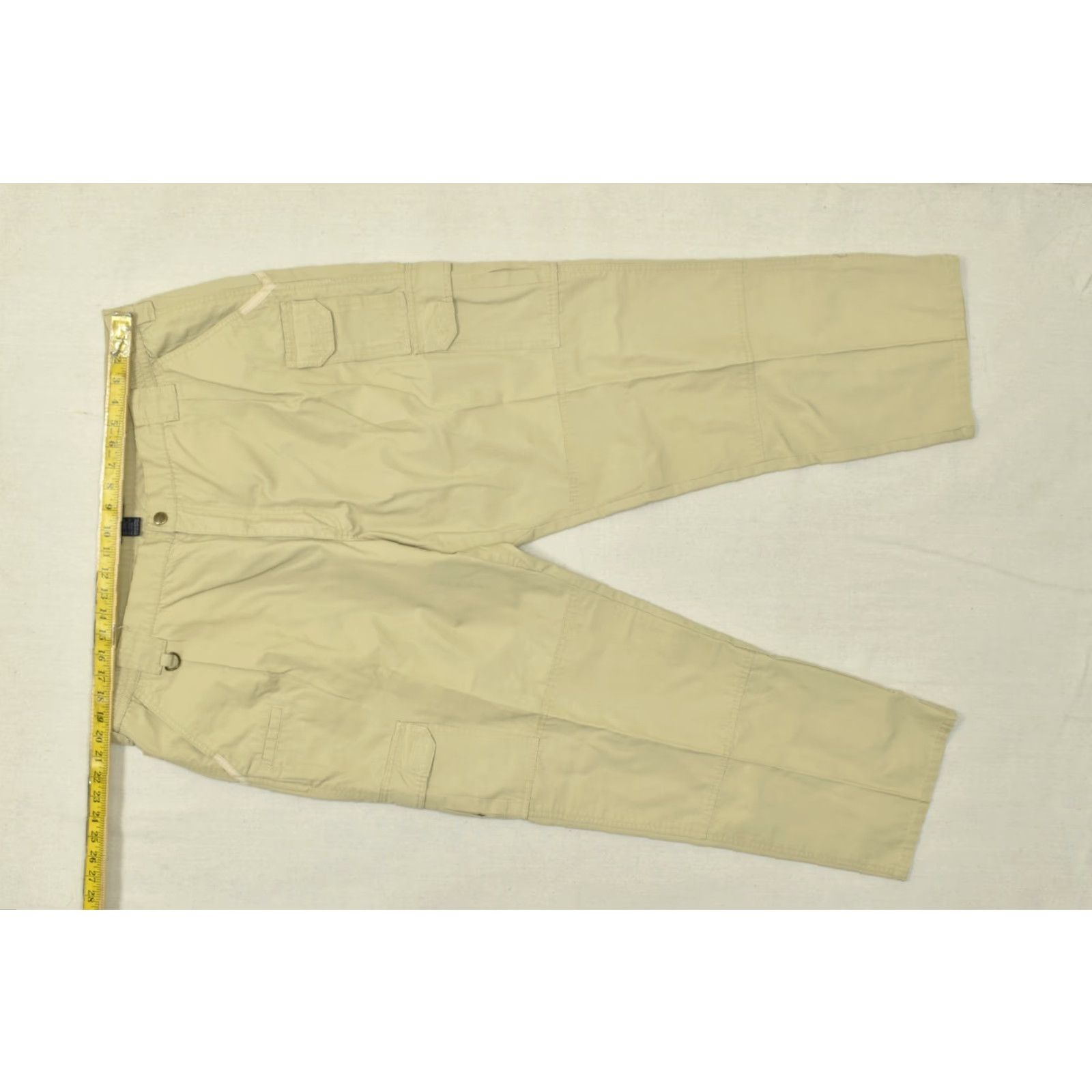Vintage 5.11 Tactical Series 74273 Men's Cargo Pants Khaki Cotton Canvas Beig​e Cargo Pocket Straight Leg Regular 44x32 Mens Size US 44 / EU 60 - 3 Thumbnail