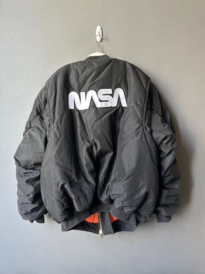 Balenciaga Balenciaga NASA Bomber Jacket-2506 Size US L / EU 52-54 / 3 - 2 Thumbnail