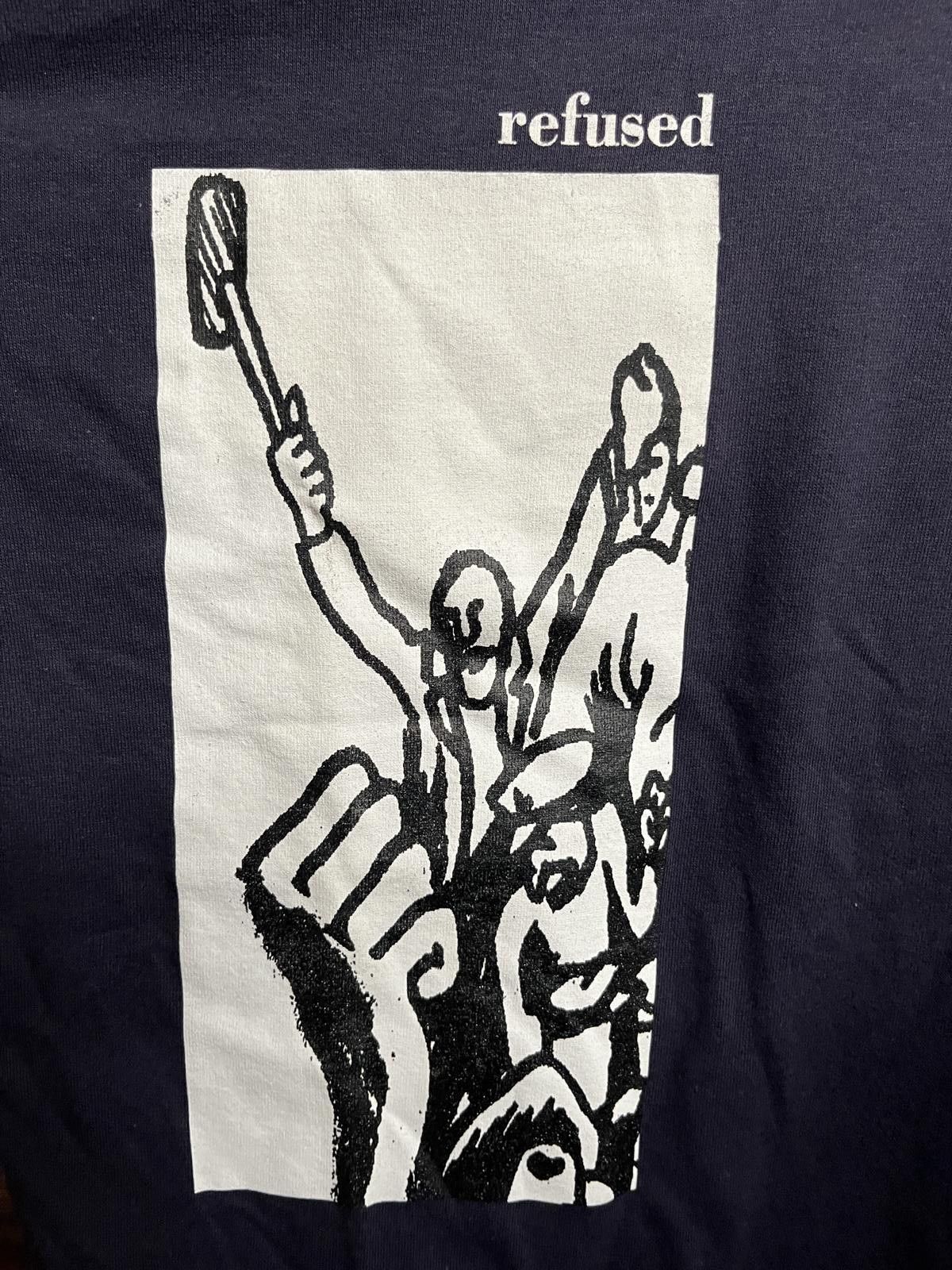 Anvil VTG Refused Band Tee Revolution With A Catchy Phrase T-shirt Size US S / EU 44-46 / 1 - 4 Thumbnail